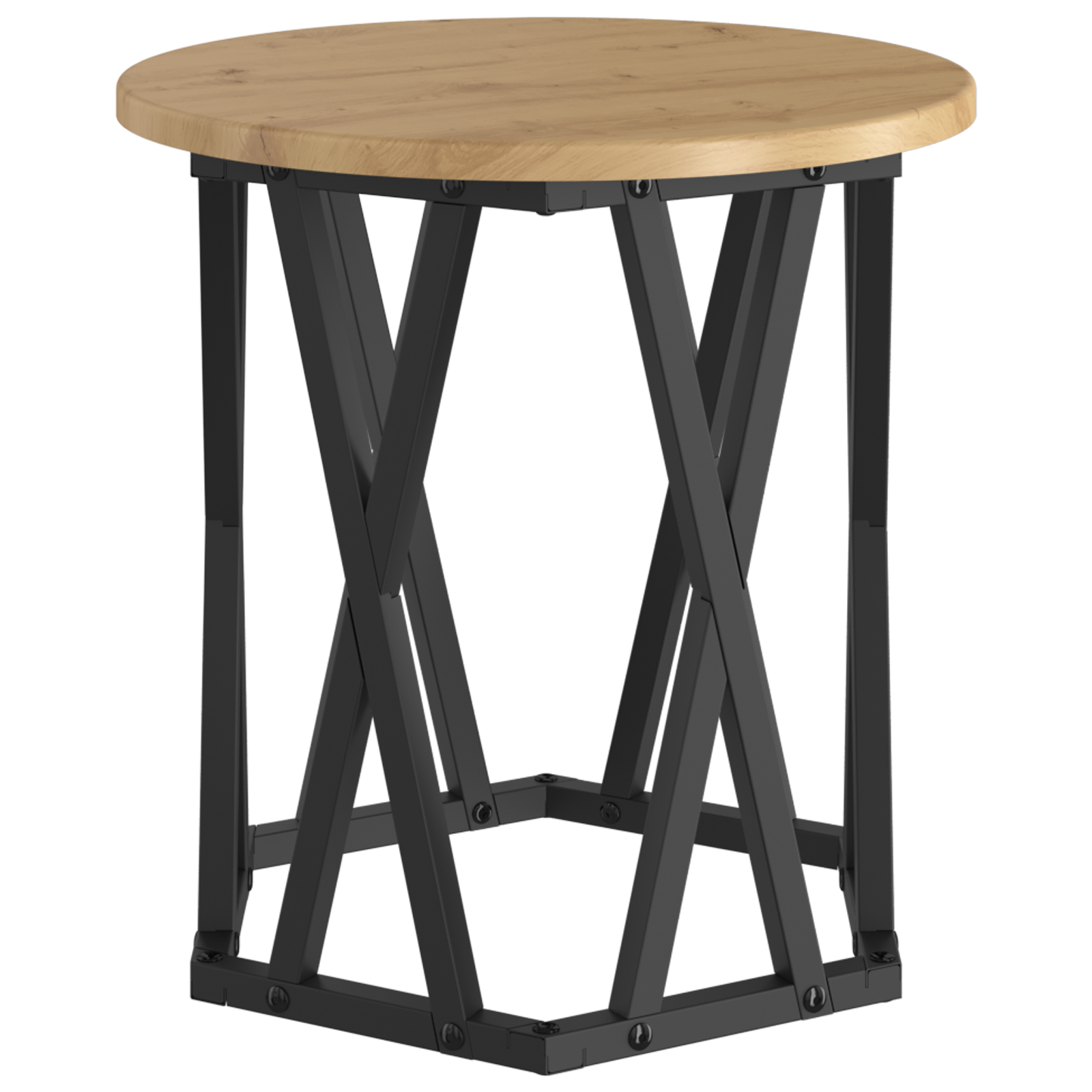 Nesting Side Tables 2 pcs Artisan Oak Engineered Wood - Image 7