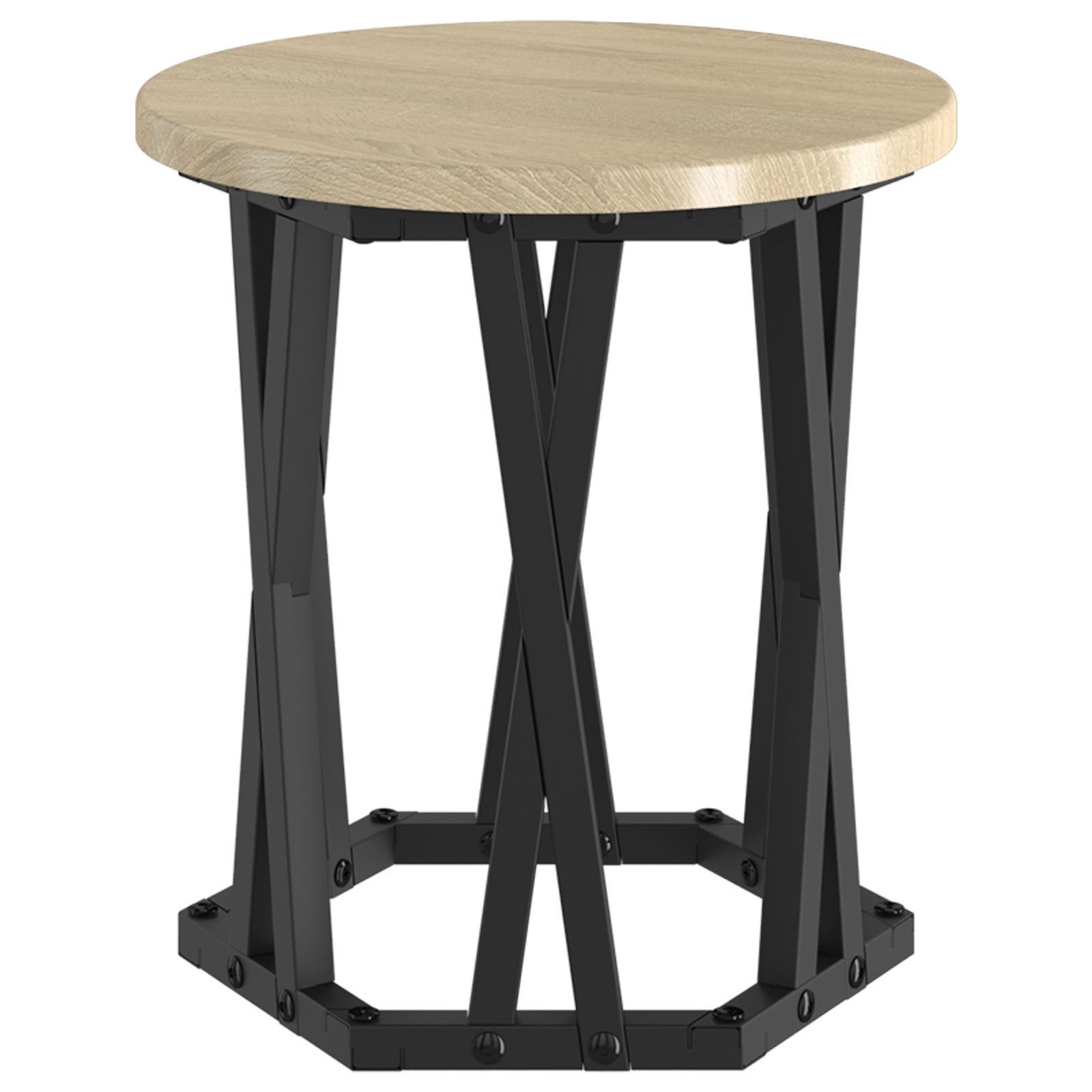 Nesting Side Tables 3 pcs Sonoma Oak Engineered Wood - Image 8