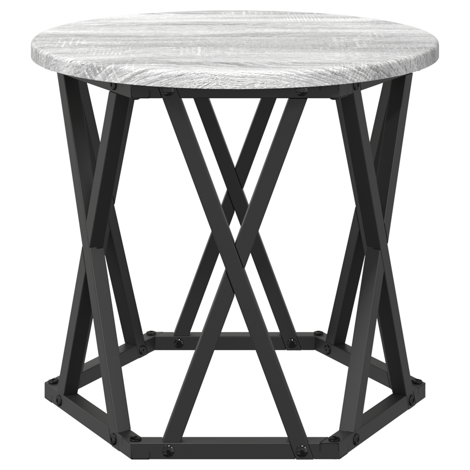 Nesting Side Tables 3 pcs Grey Sonoma Engineered Wood - Image 7