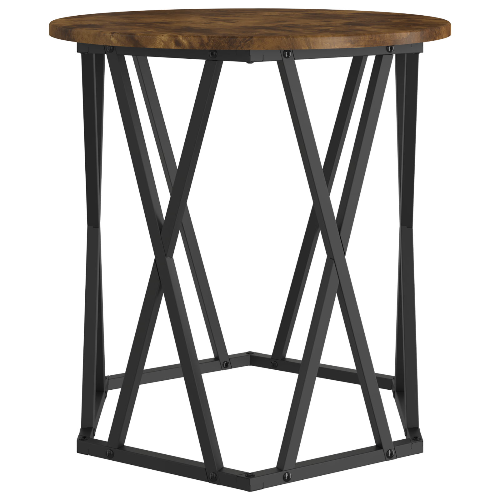 Side Tables 2 pcs Smoked Oak Engineered Wood - Image 6