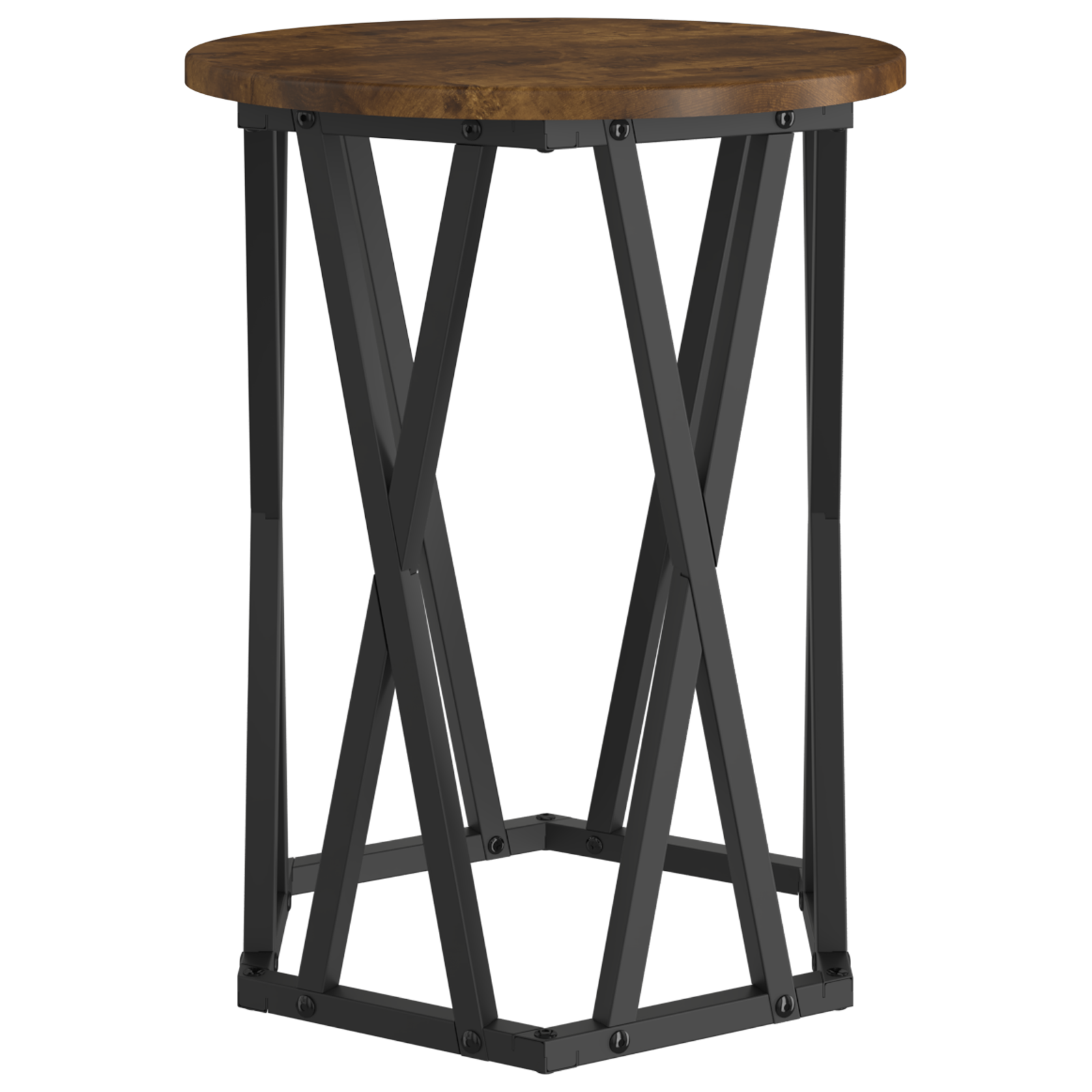 Side Tables 2 pcs Smoked Oak Engineered Wood - Image 7