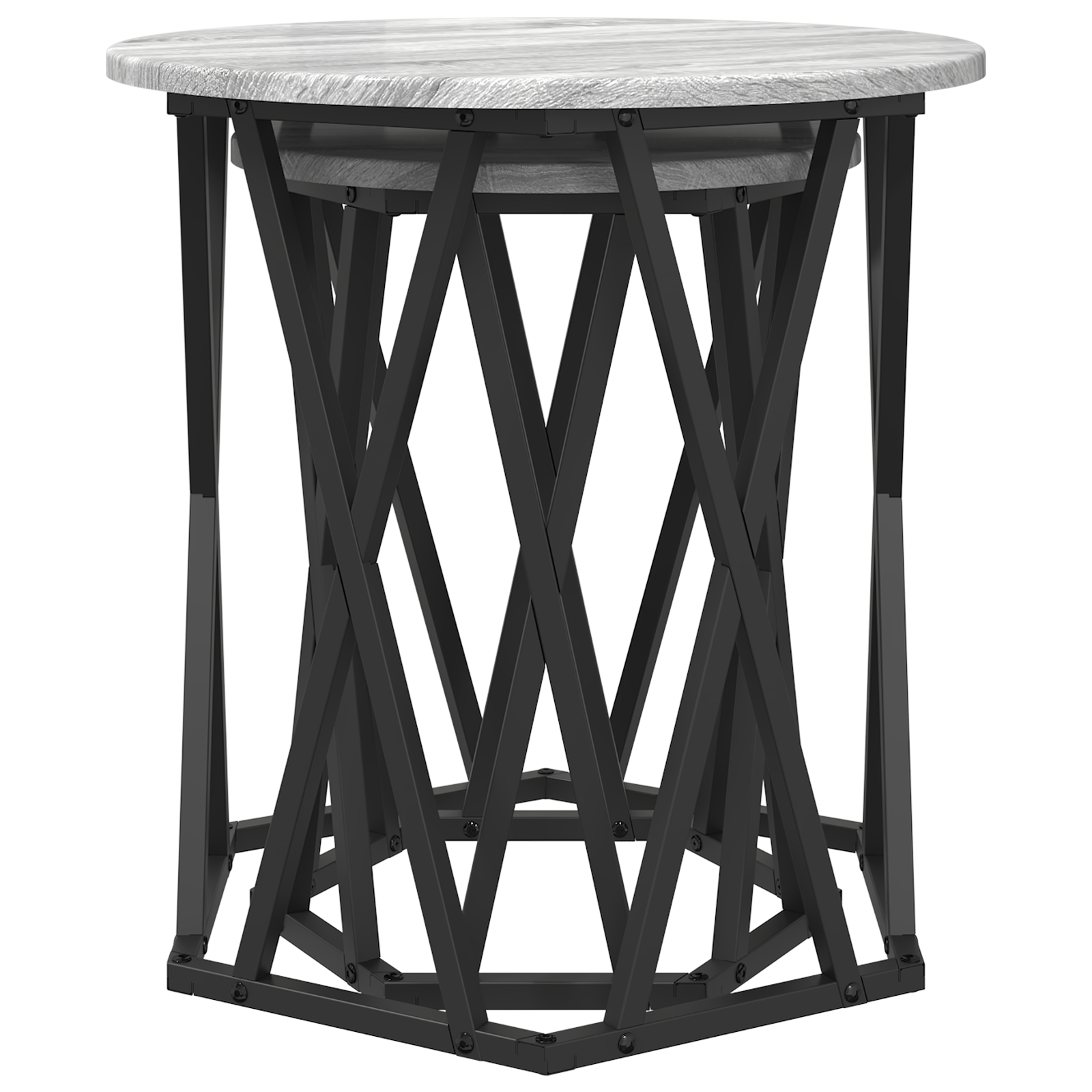Side Tables 2 pcs Grey Sonoma Engineered Wood - Image 5
