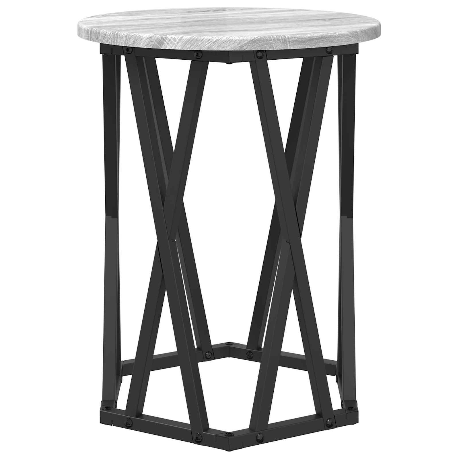 Side Tables 2 pcs Grey Sonoma Engineered Wood - Image 7