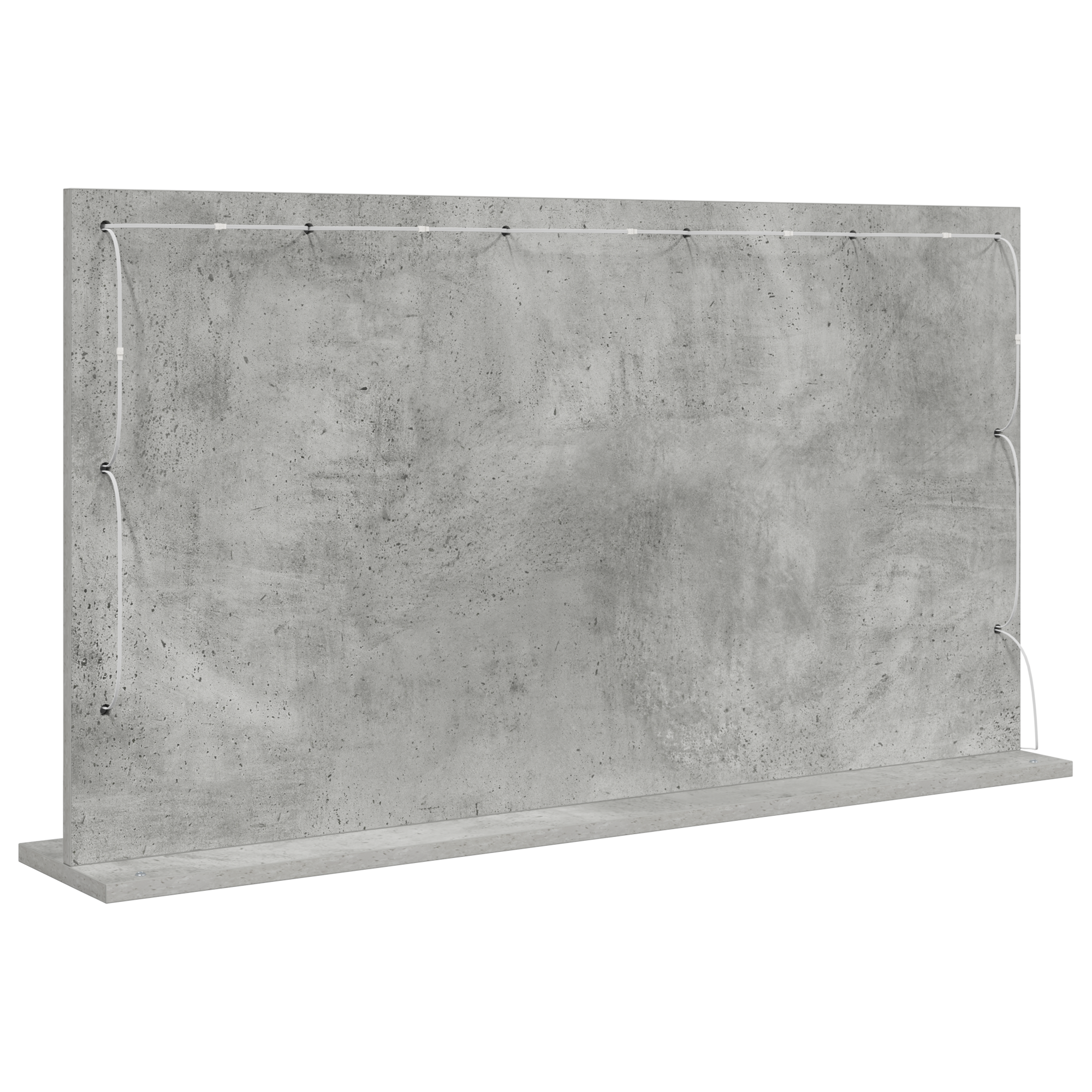 Vanity Mirror Concrete grey Concrete 100 x 55 x 18 cm Mirror - Image 5