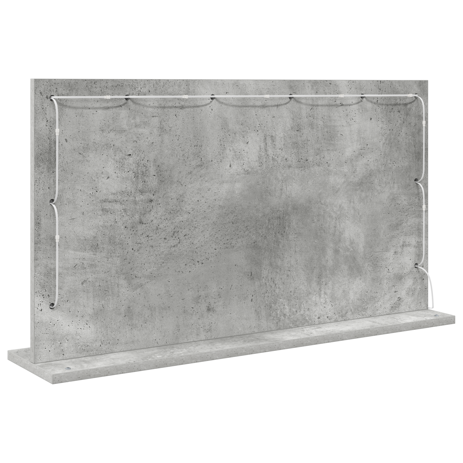 Vanity Mirror Concrete grey Concrete 80 x 45 x 18 cm Mirror - Image 5