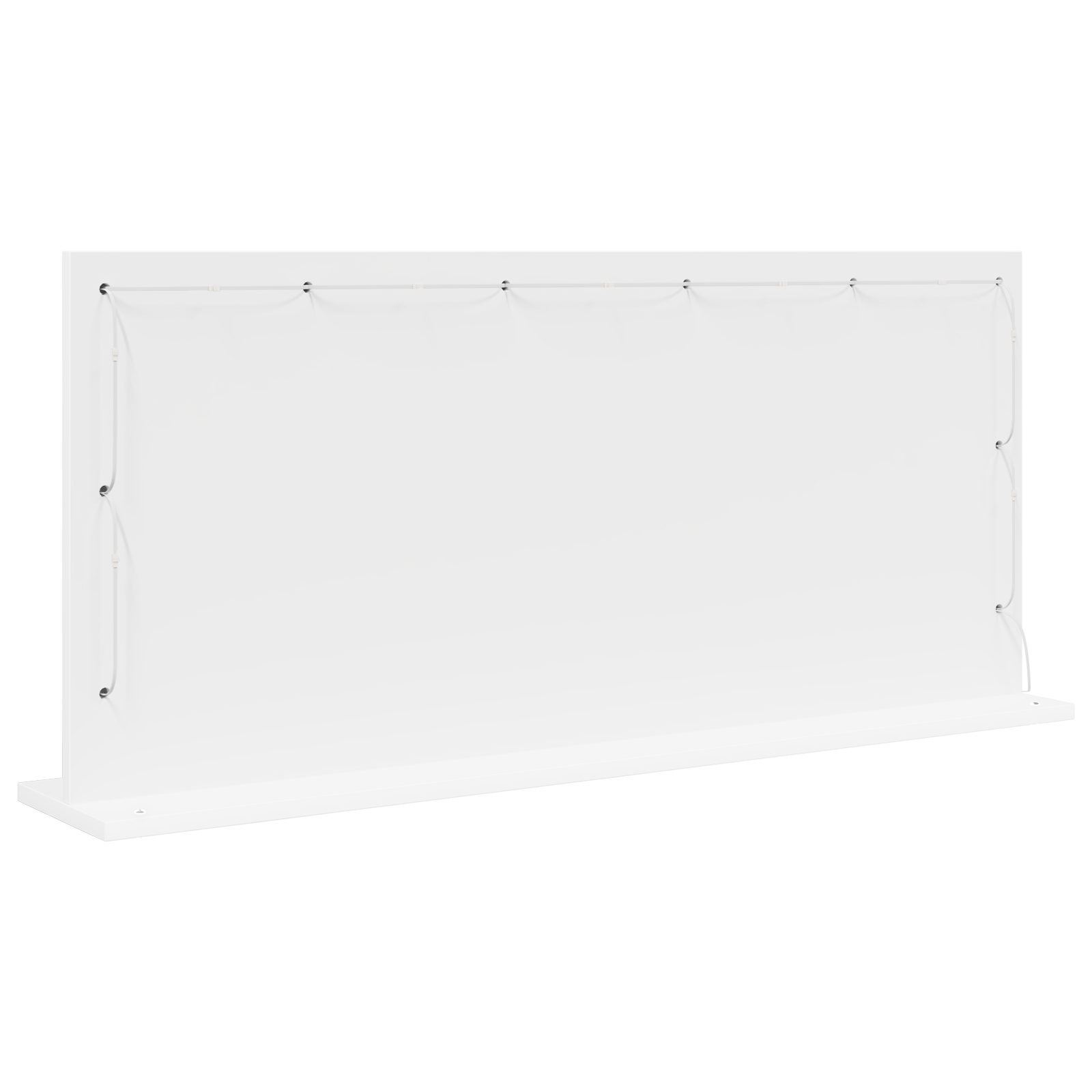 Veidrodis su LED Apšvietimu Baltas 100x45x18 cm - Image 5