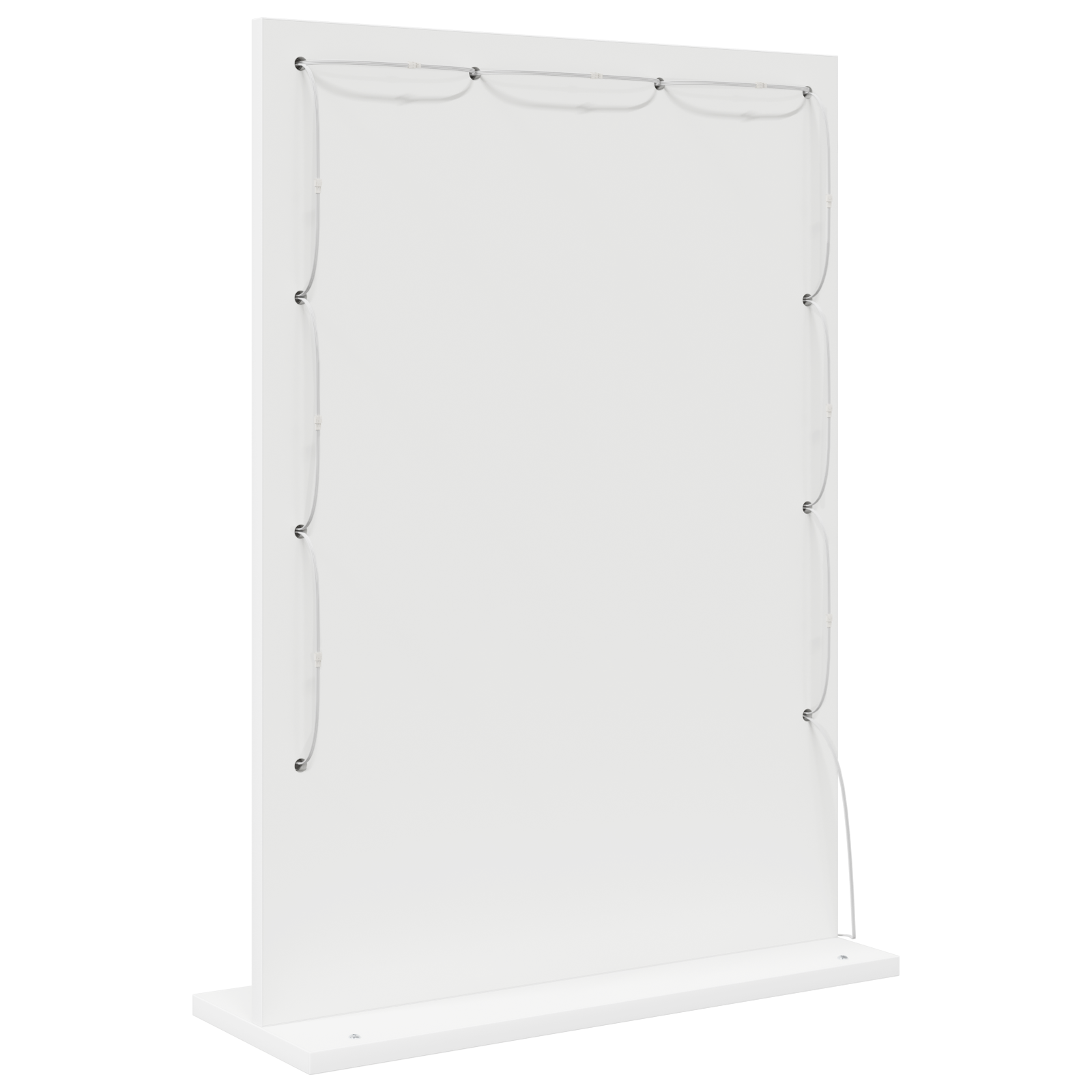 Vanity Mirror with LED Lights White 70x50x18 cm - Image 3