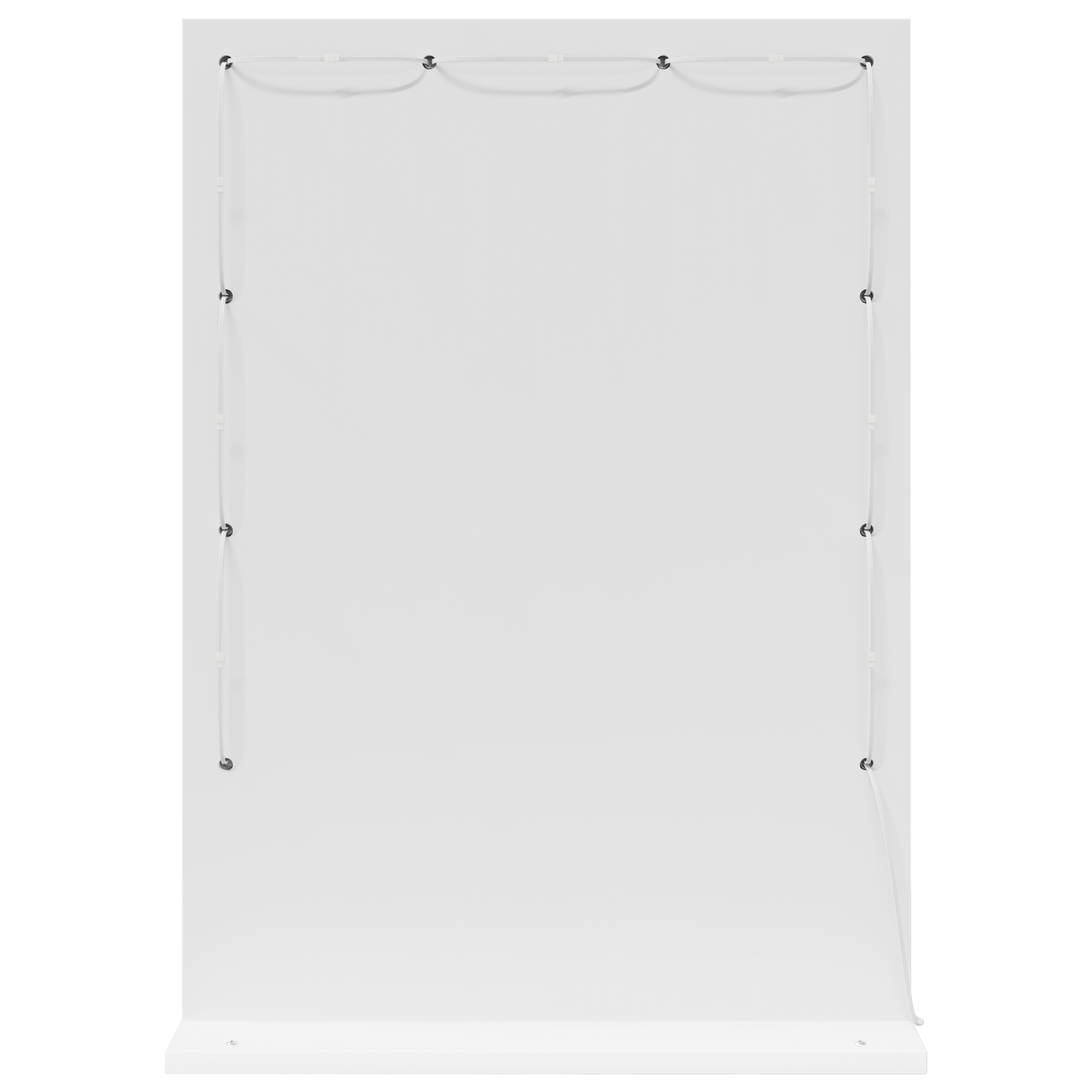 Vanity Mirror with LED Lights White 70x50x18 cm - Image 4