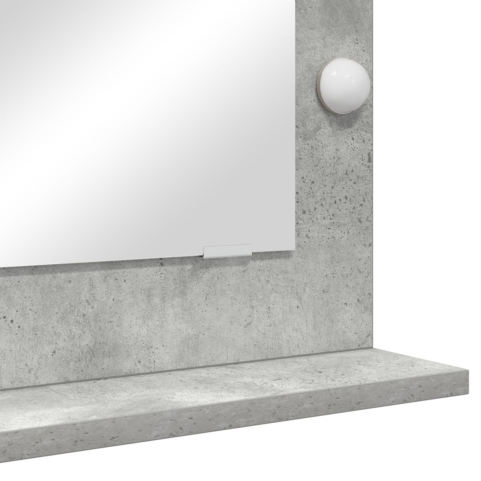 Vanity Mirror Concrete grey Concrete 70 x 50 x 18 cm Mirror - Image 6