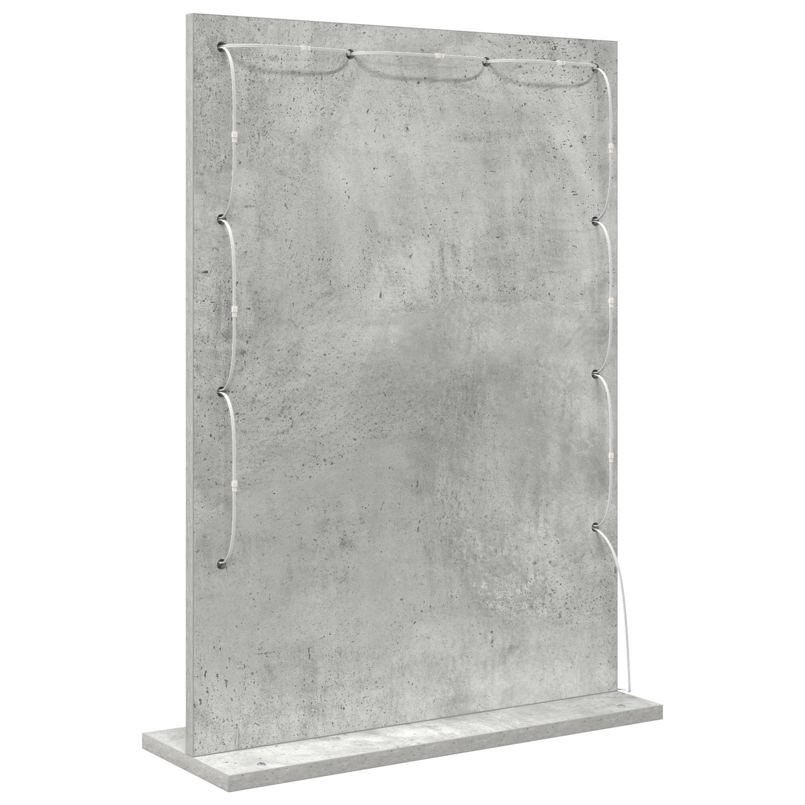 Vanity Mirror Concrete grey Concrete 70 x 50 x 18 cm Mirror - Image 5