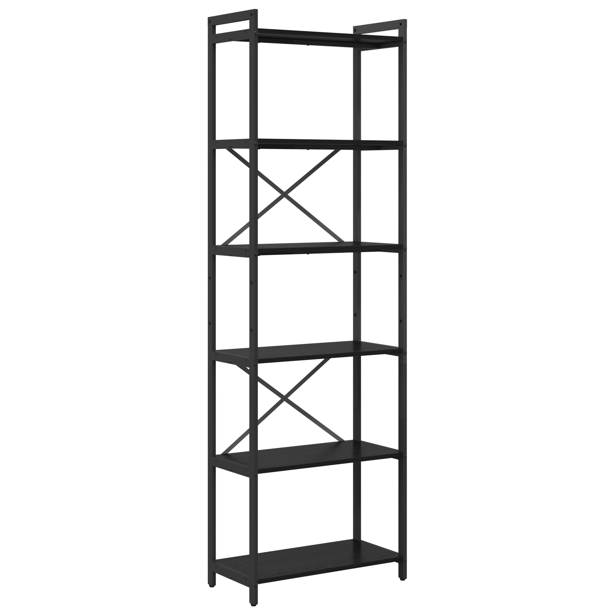 Thumbnail - vidaXL Bücherregal Schwarze Eiche 60 x 30 x 188 cm Spanplatte