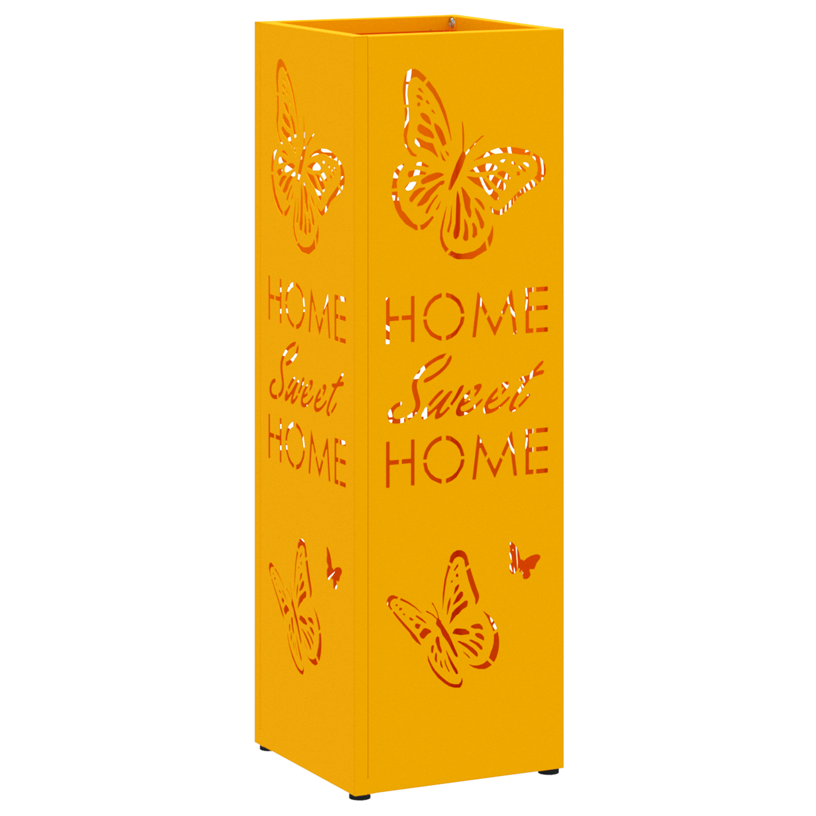 Umbrella Stand Mustard yellow Metal Standard Decorative Inlays - Image 2