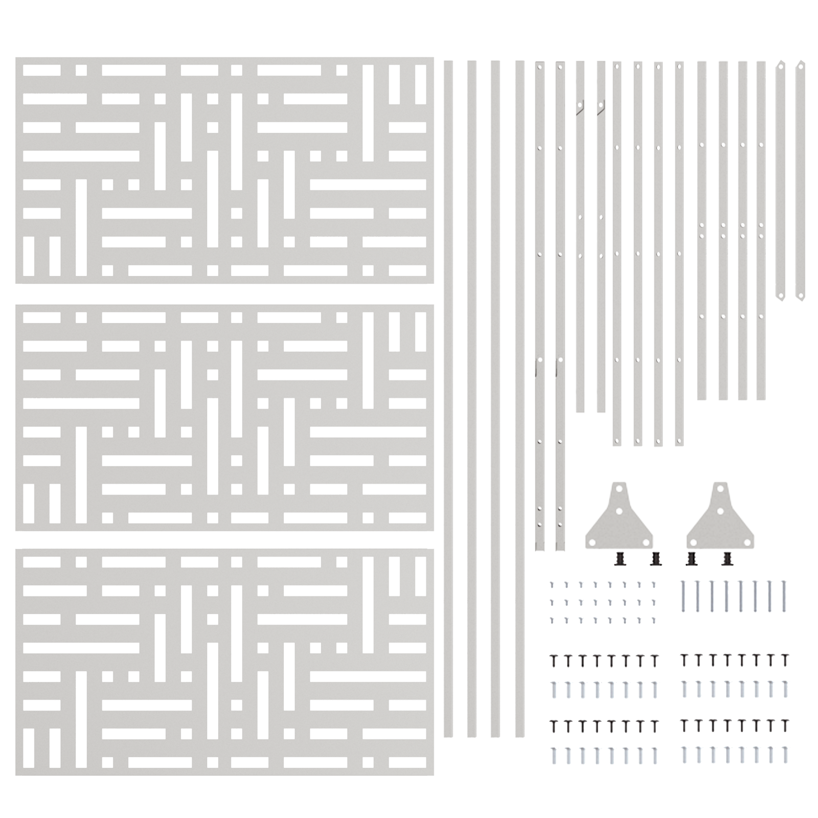 Privacy Screen 180 cm Stainless Steel - Image 5