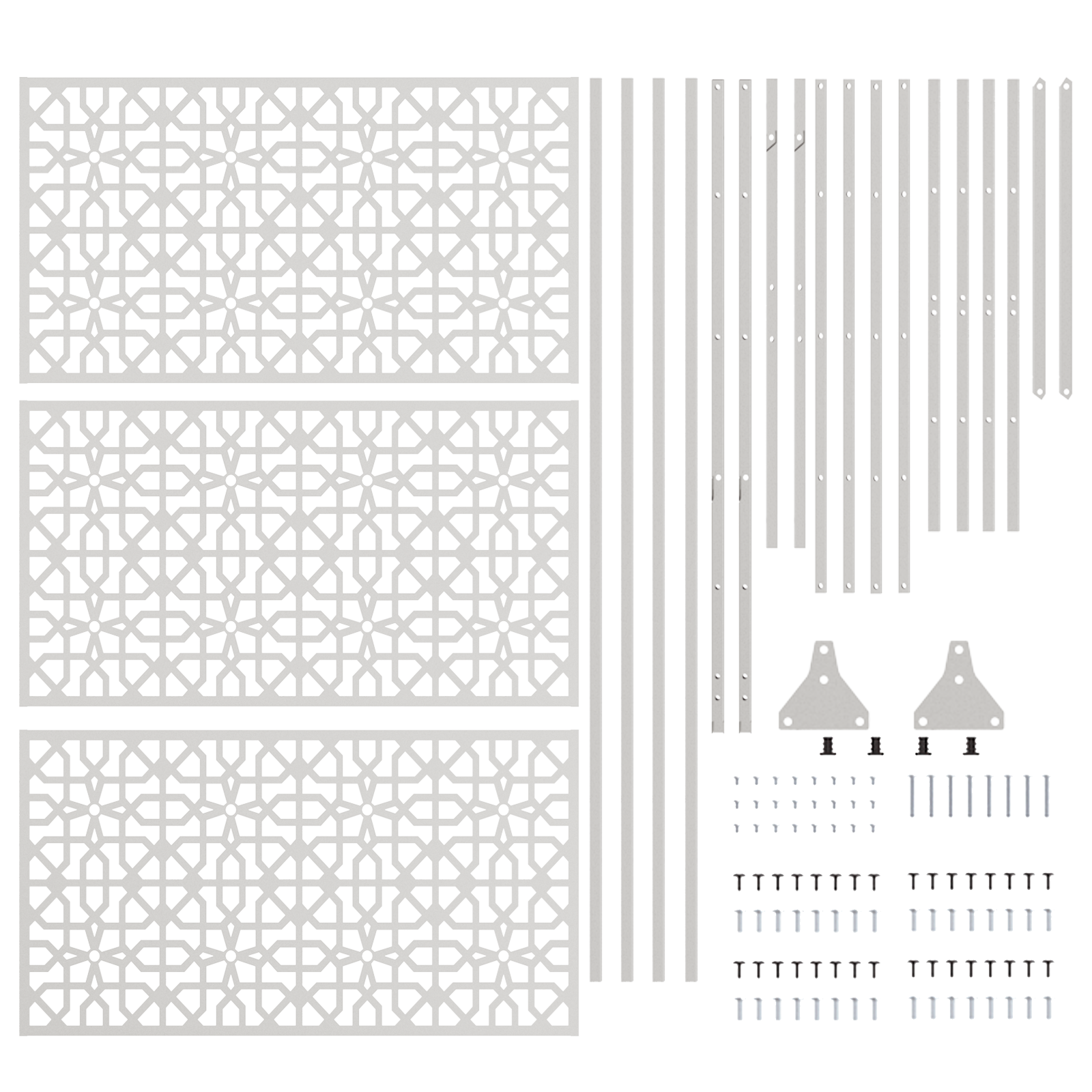 Stainless Steel Fence Panel Stainless Steel Large Pattern - Image 5