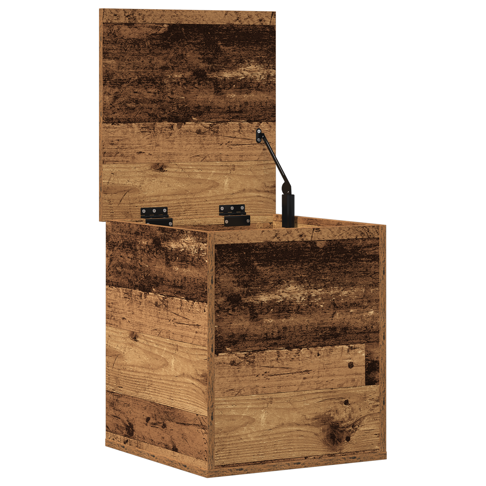 Storage Box Old Wood 40x42x46 cm Engineered Wood - Image 5