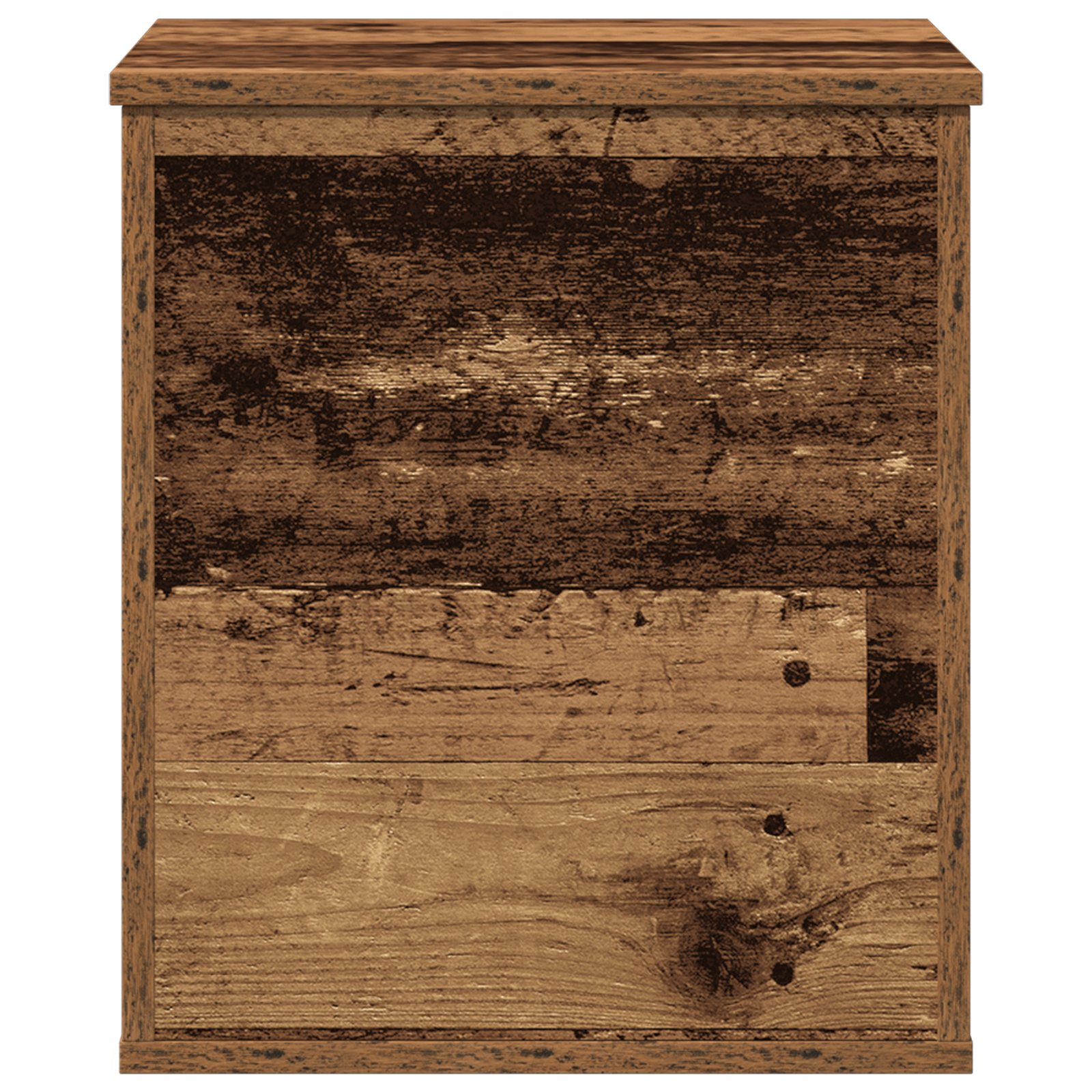 Storage Box Old Wood 40x42x46 cm Engineered Wood - Image 7