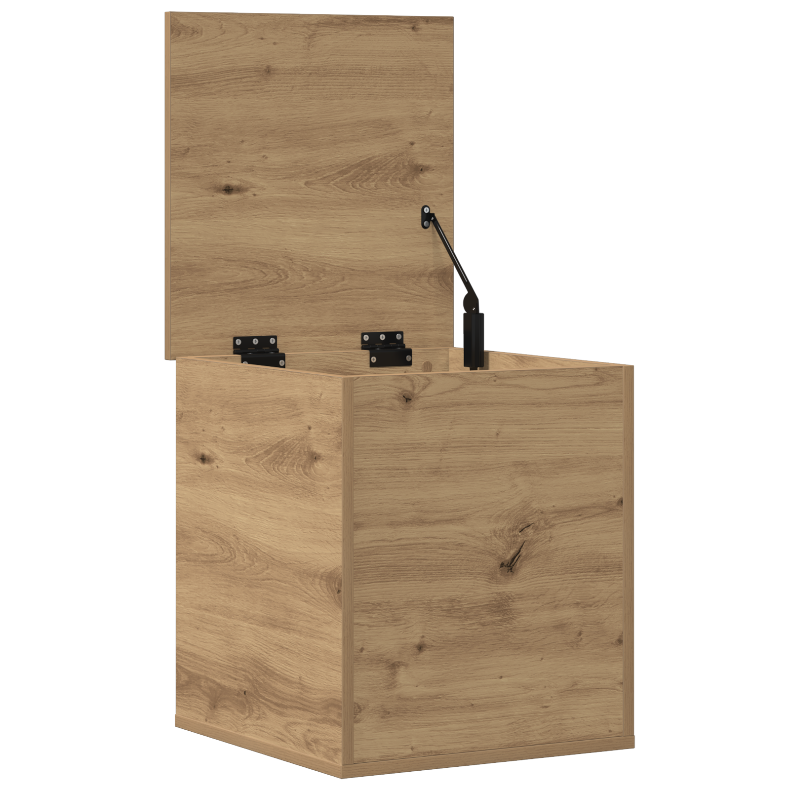 Storage Box - Artisan Oak - 40x42x46 cm - Engineered Wood - Image 5