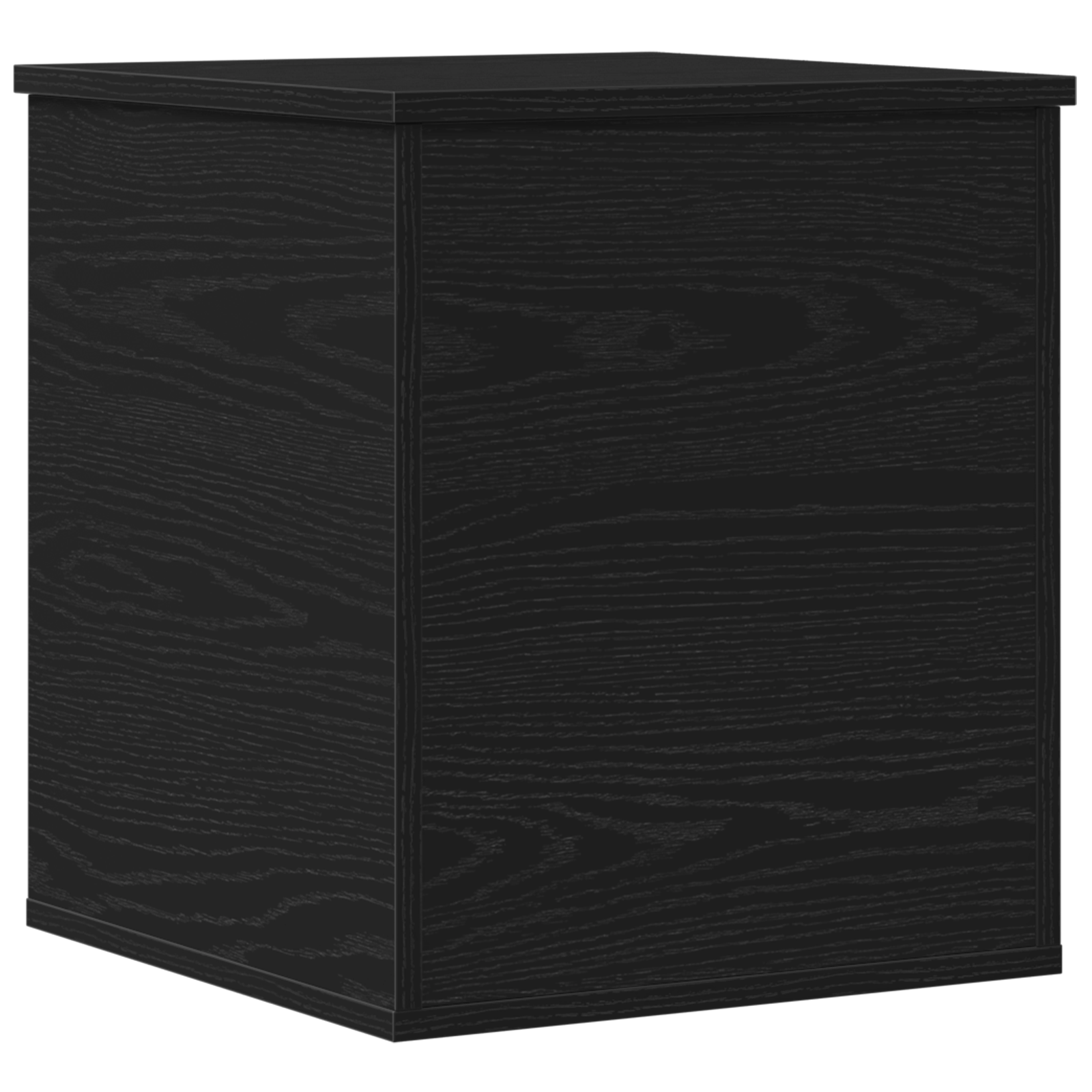 Storage Box in Black Oak - 40x42x46 cm - Made of Engineered Wood - Image 2