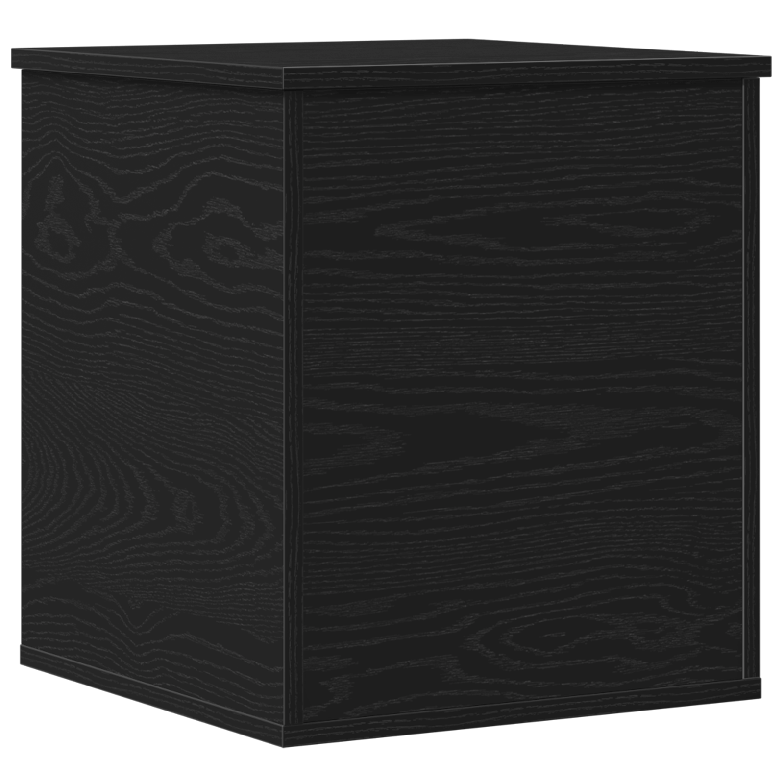 Storage Box in Black Oak - 40x42x46 cm - Made of Engineered Wood - Image 6