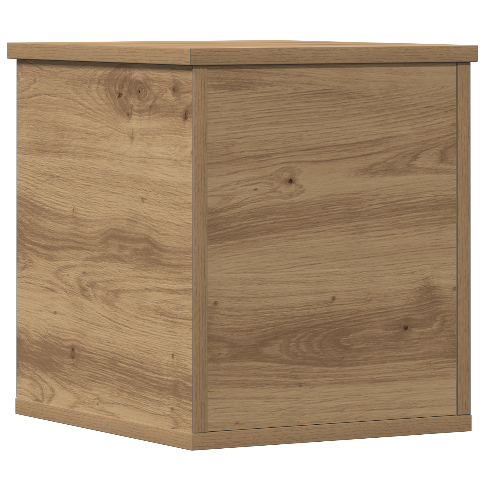 Storage Box Artisan Oak 30x35x35 cm Engineered Wood - Image 6