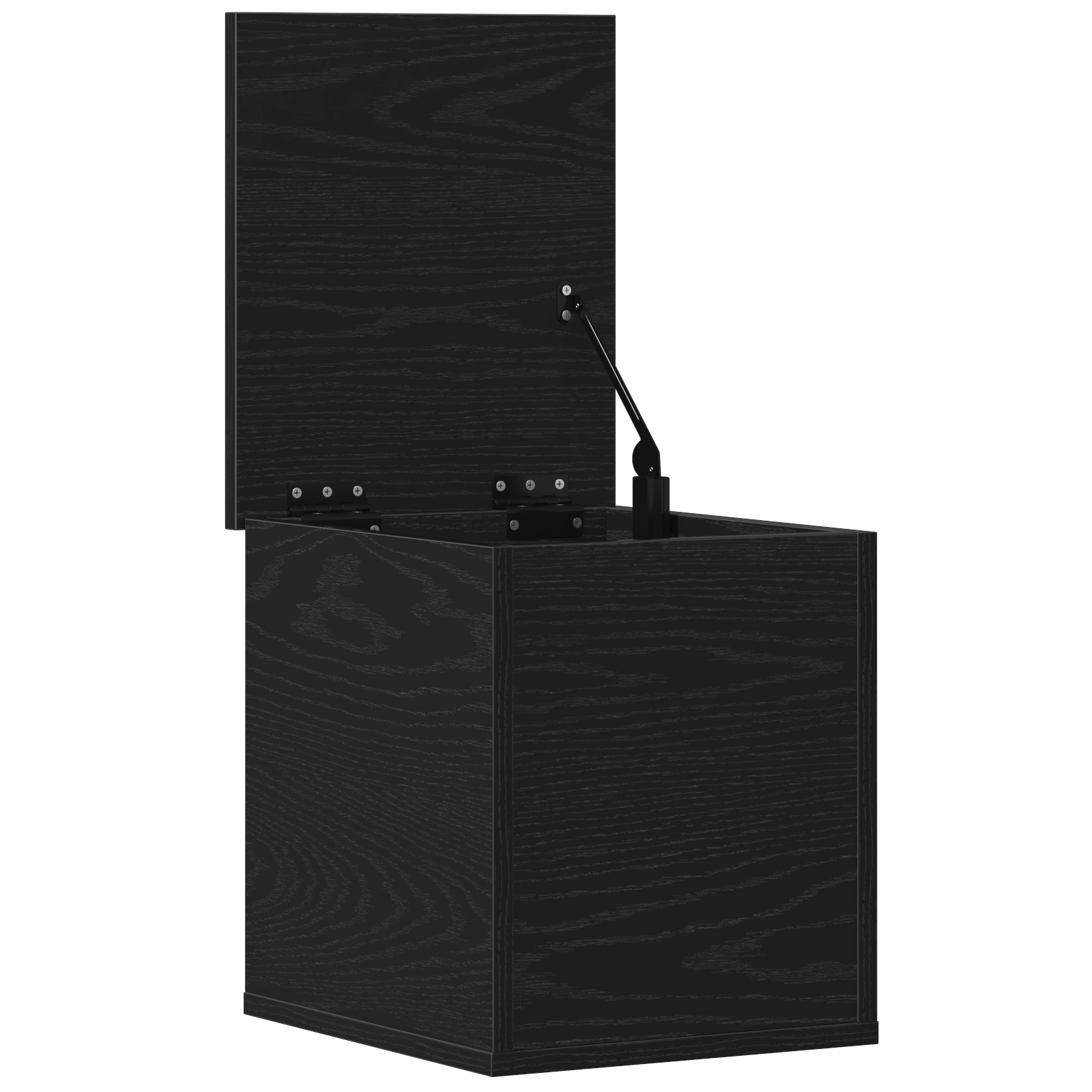 Storage Box Black Oak 30x35x35 cm Engineered Wood - Image 5