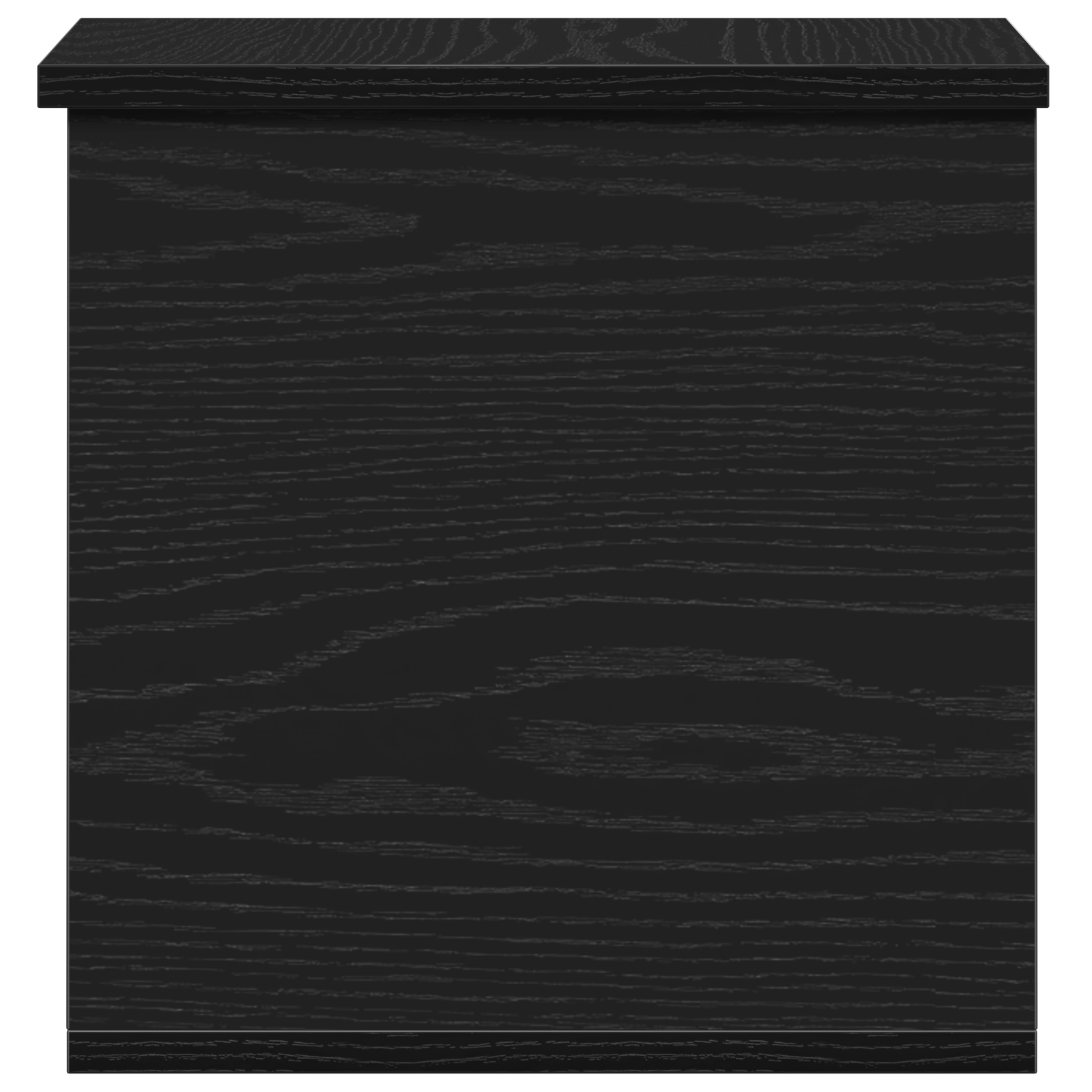 Storage Box Black Oak 30x35x35 cm Engineered Wood - Image 8