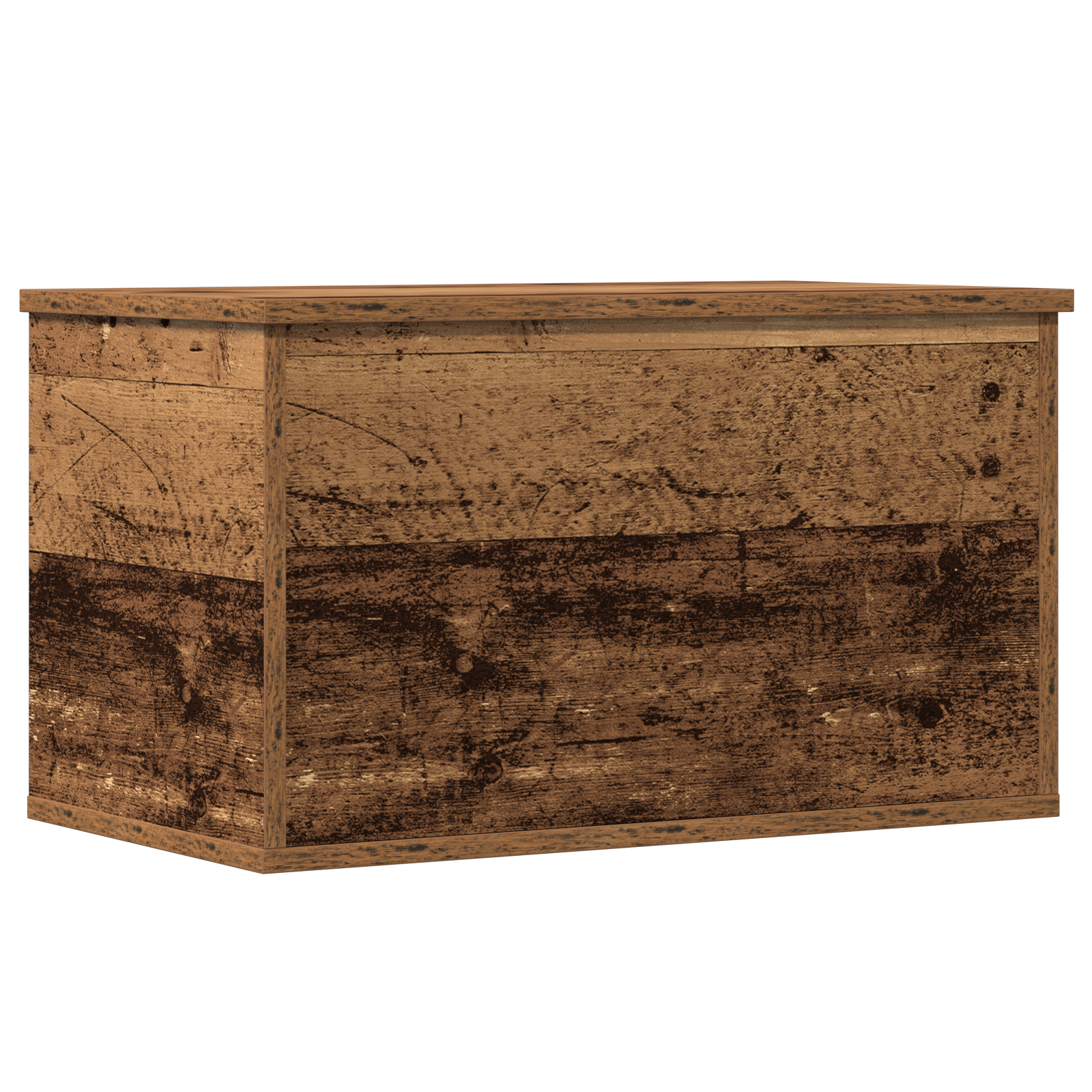 Storage Box Old Wood 60x35x35 cm Made of Engineered Wood - Image 2