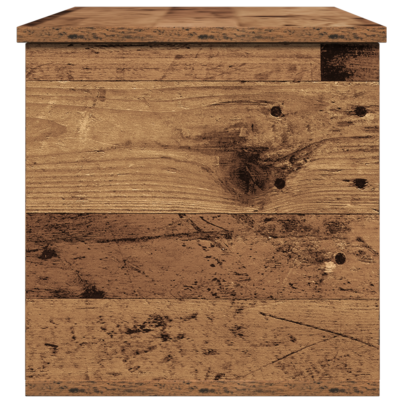 Storage Box Old Wood 90x35x35 cm Made from Engineered Wood - Image 7