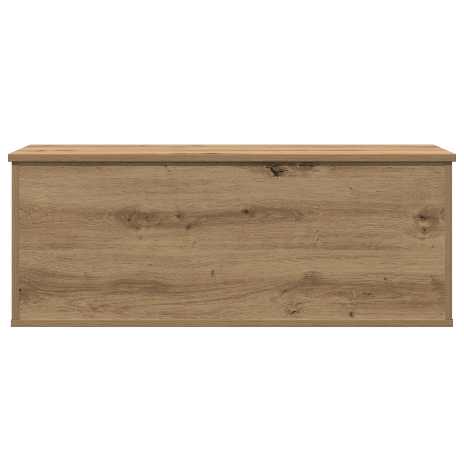 Storage Box in Artisan Oak - 90x35x35 cm, Made from Engineered Wood - Image 6