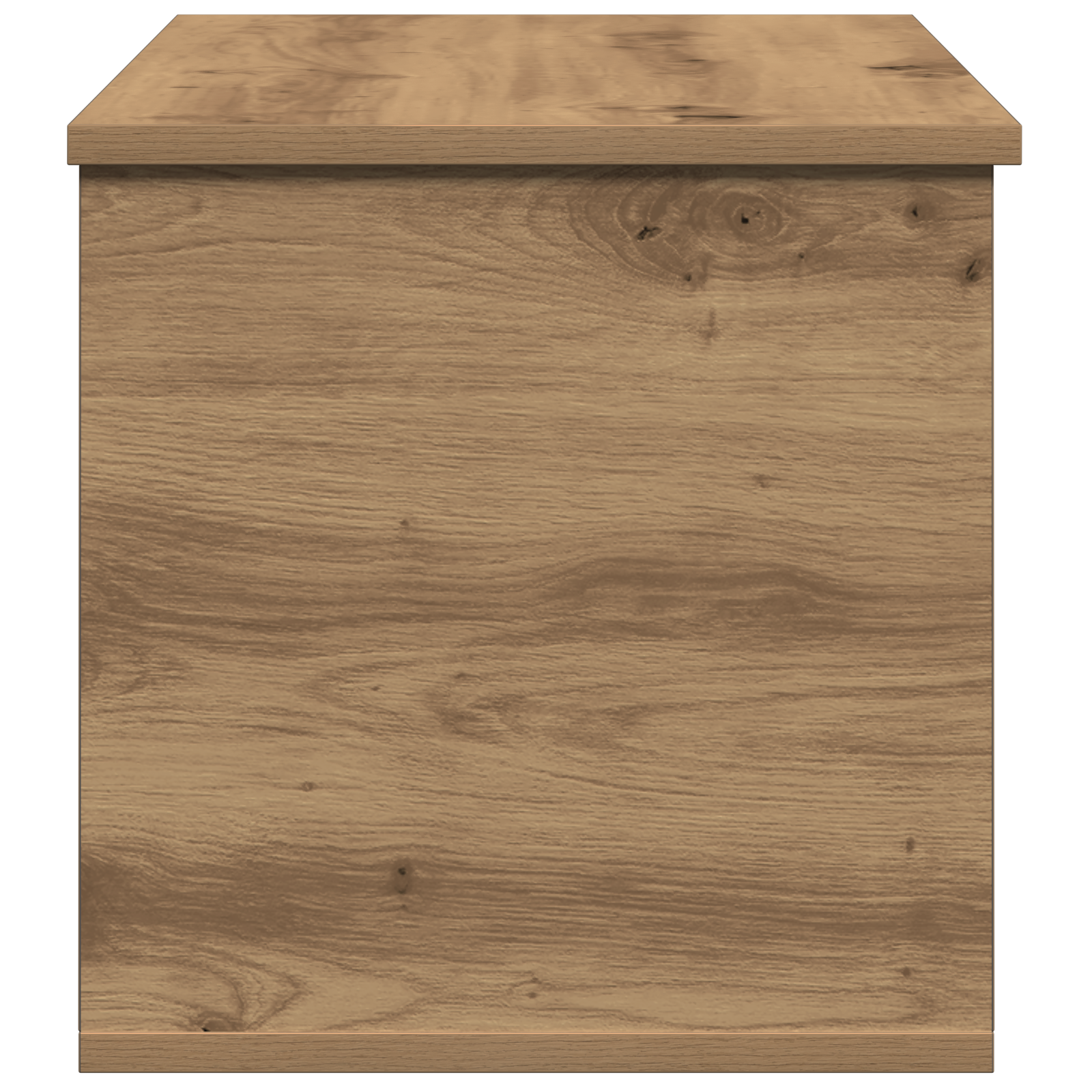 Storage Box in Artisan Oak - 90x35x35 cm, Made from Engineered Wood - Image 7