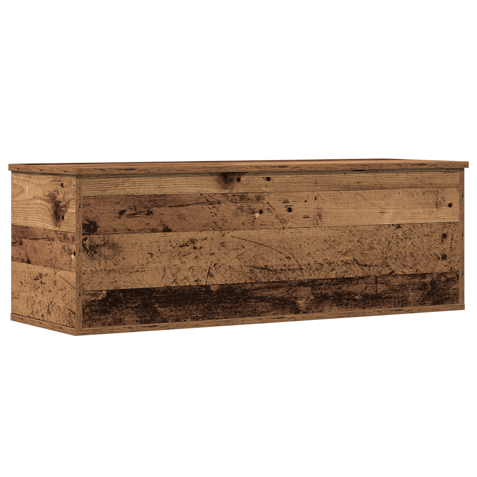 Storage Box - Old Wood, 102x35x35 cm, Made from Engineered Wood - Image 2