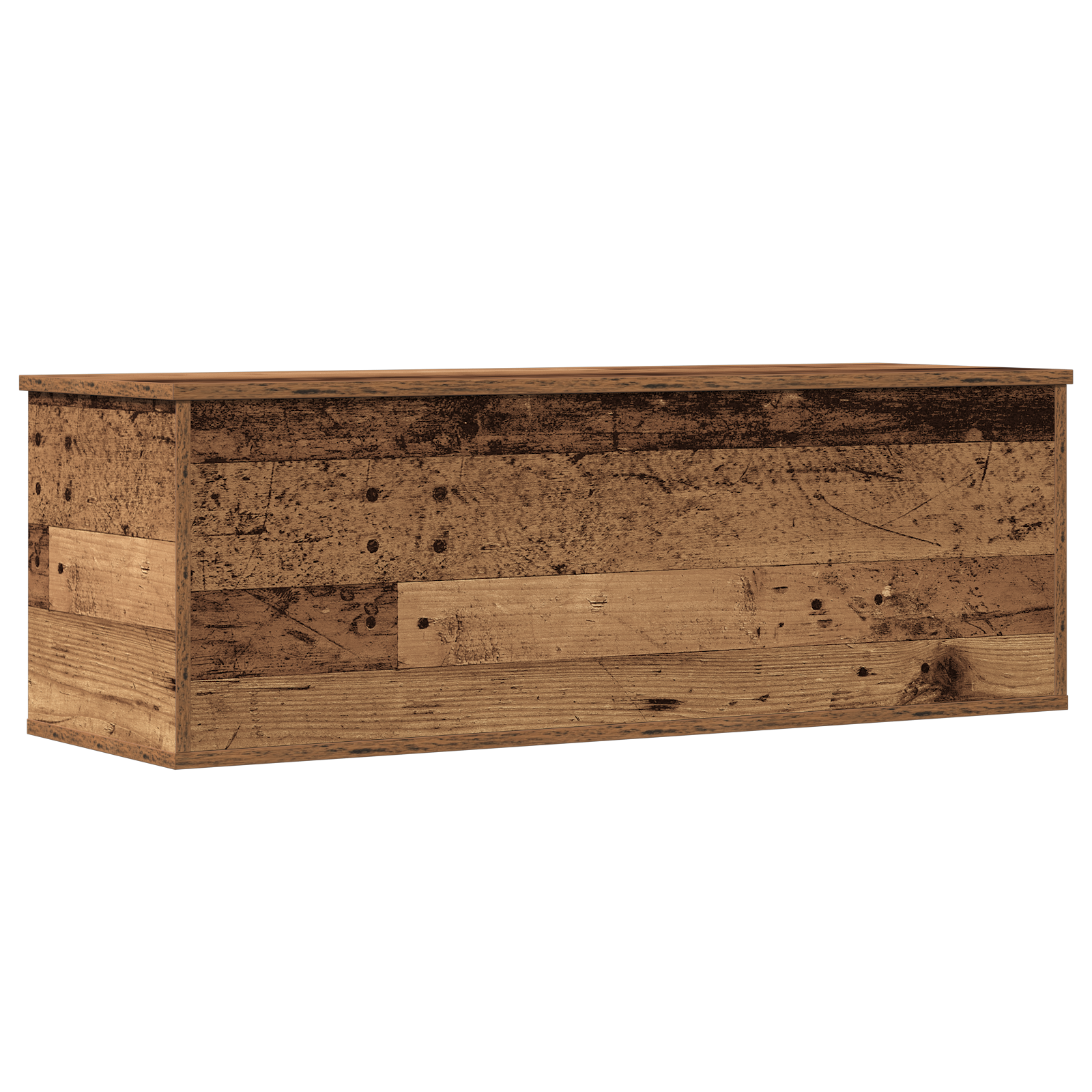 Storage Box - Old Wood, 102x35x35 cm, Made from Engineered Wood - Image 6