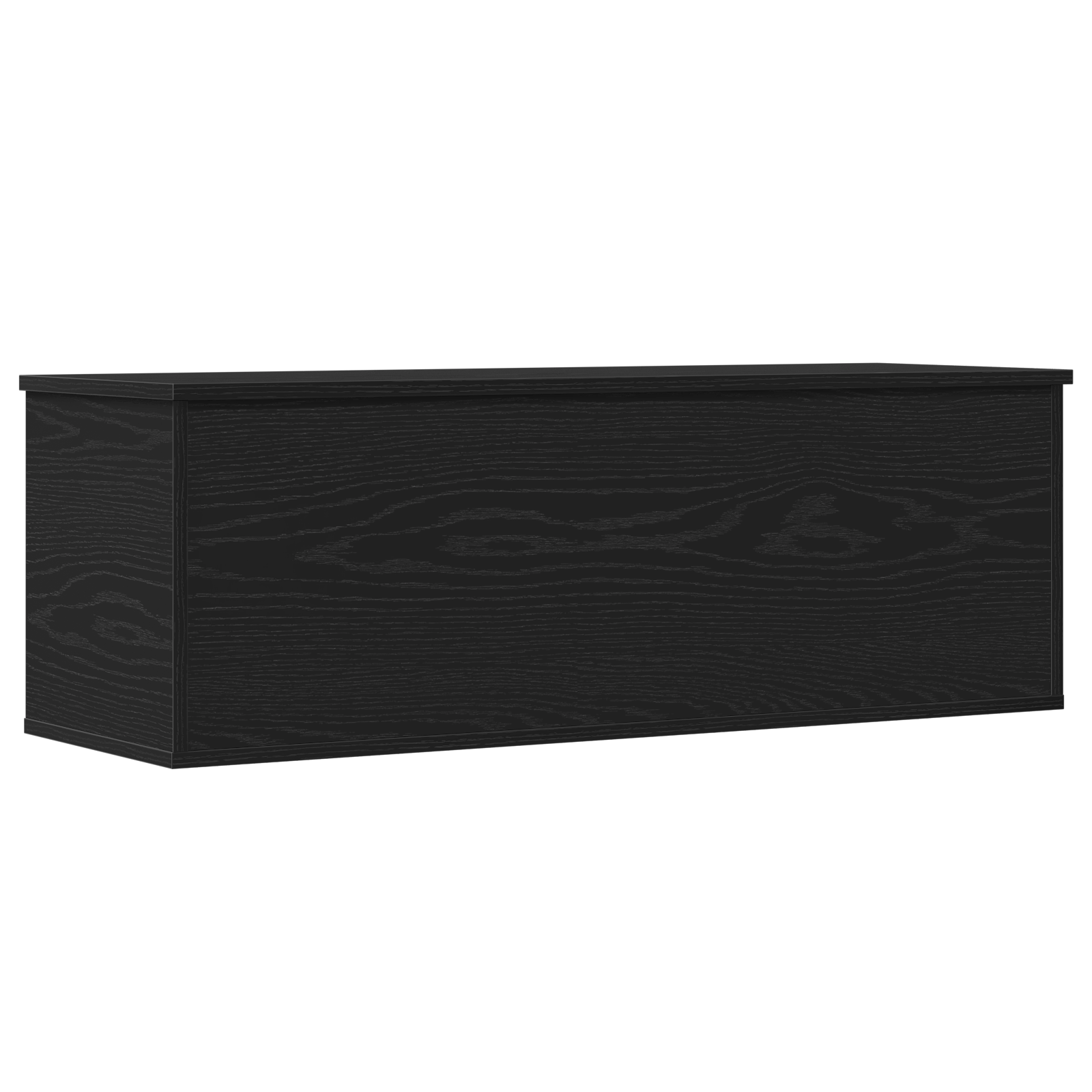 Thumbnail - vidaXL Aufbewahrungsbox schwarz Eiche 102x35x35 cm Holzwerkstoff