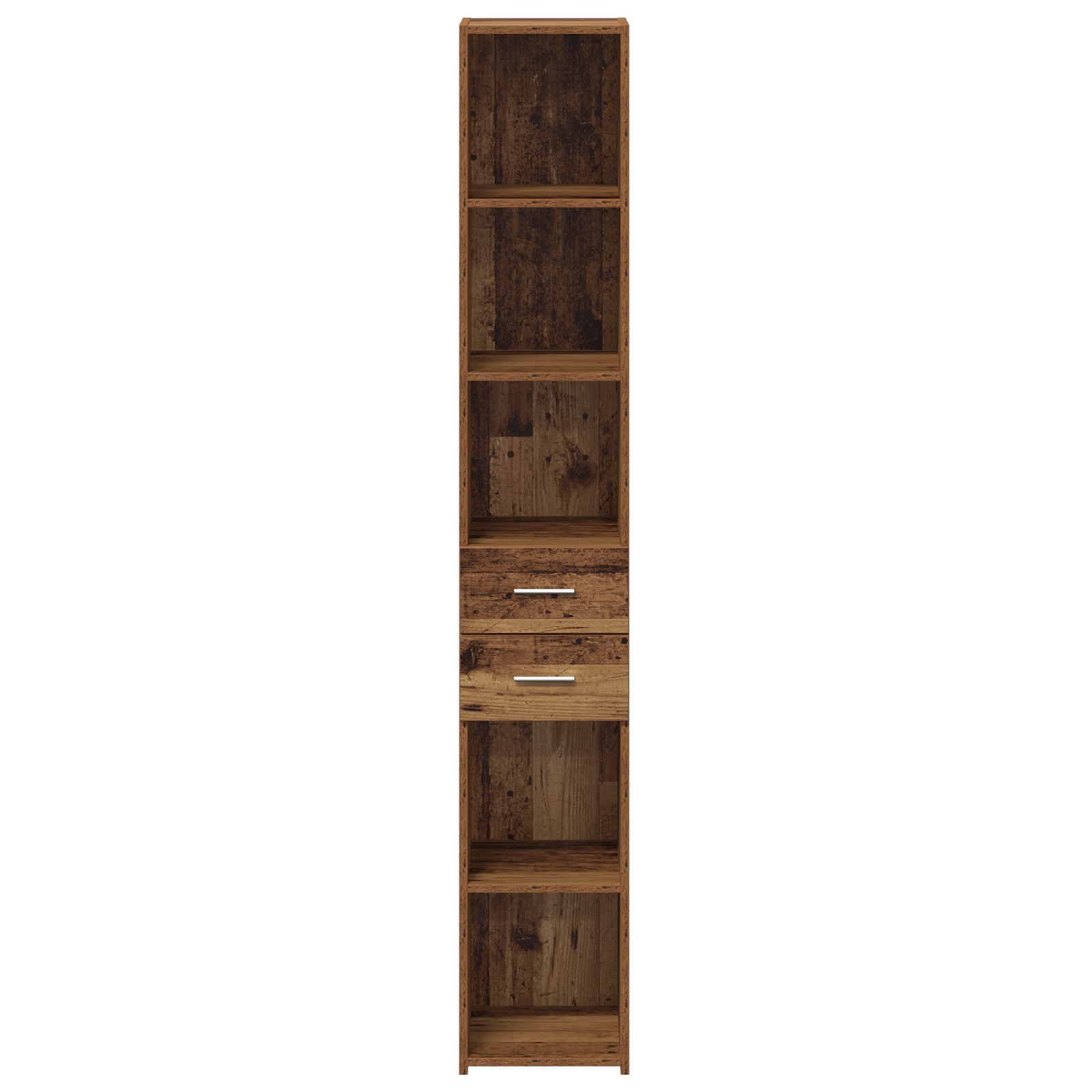 Highboard Old Wood 30x42,5x185 cm Engineered Wood - Image 6