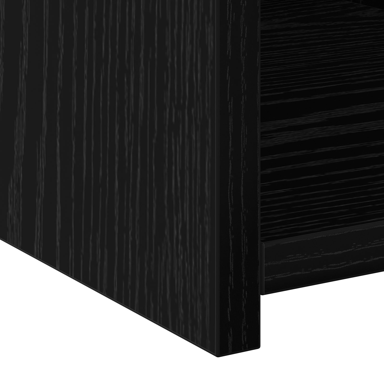 Highboard Black Oak 30x42,5x185 cm Engineered Wood - Image 10