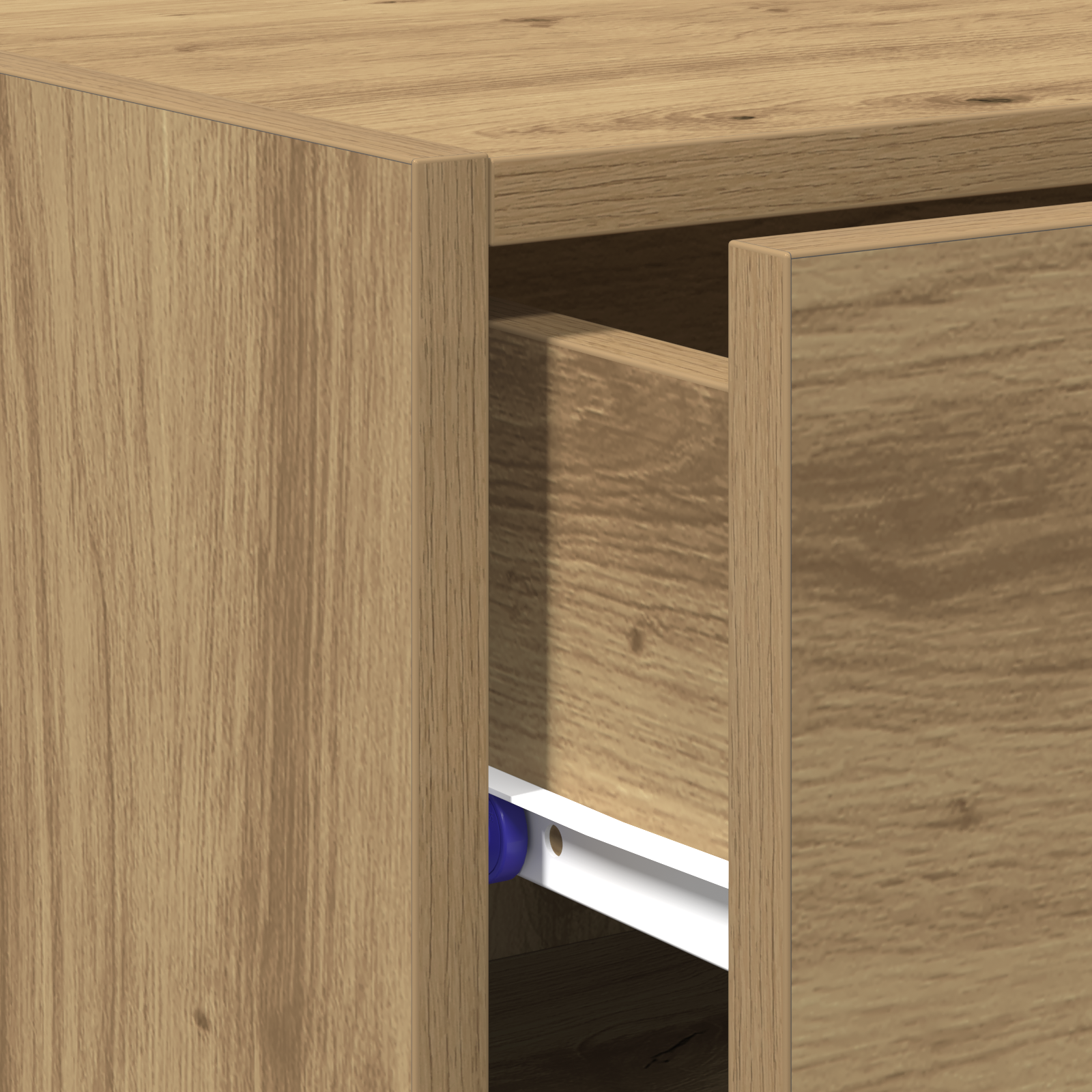 Sideboard Artisan Oak 30x42,5x93 cm Engineered Wood - Image 9