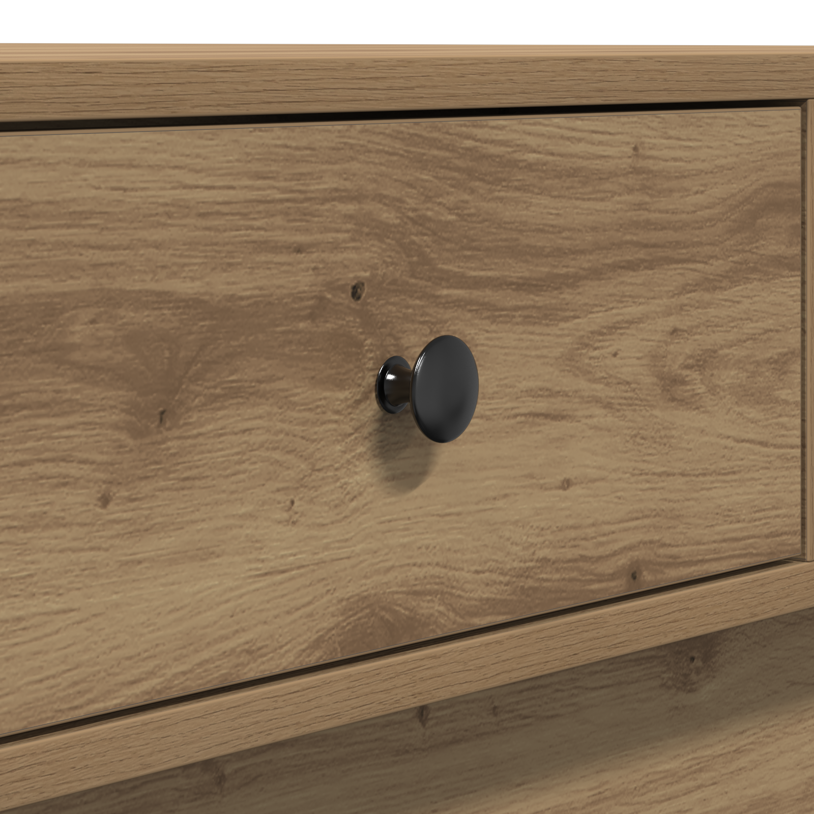 Coffee Table Artisan oak Veneer, MDF 90 x 90 x 28 cm Storage - Image 10