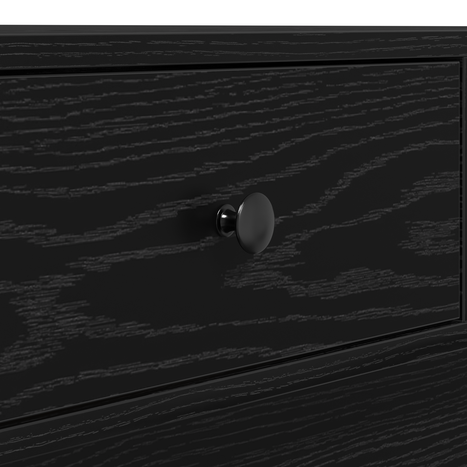 Coffee Table Black oak Engineered wood 90 x 90 x 28 cm - Image 10