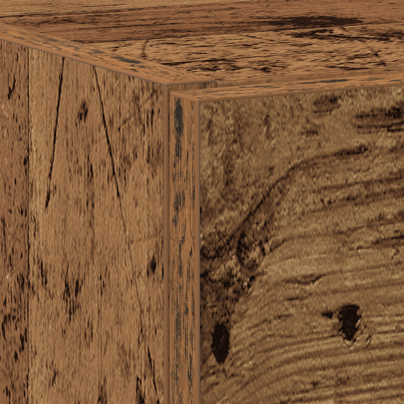 Sink Cabinet Old Wood 40x37x59 cm Engineered Wood - Image 10