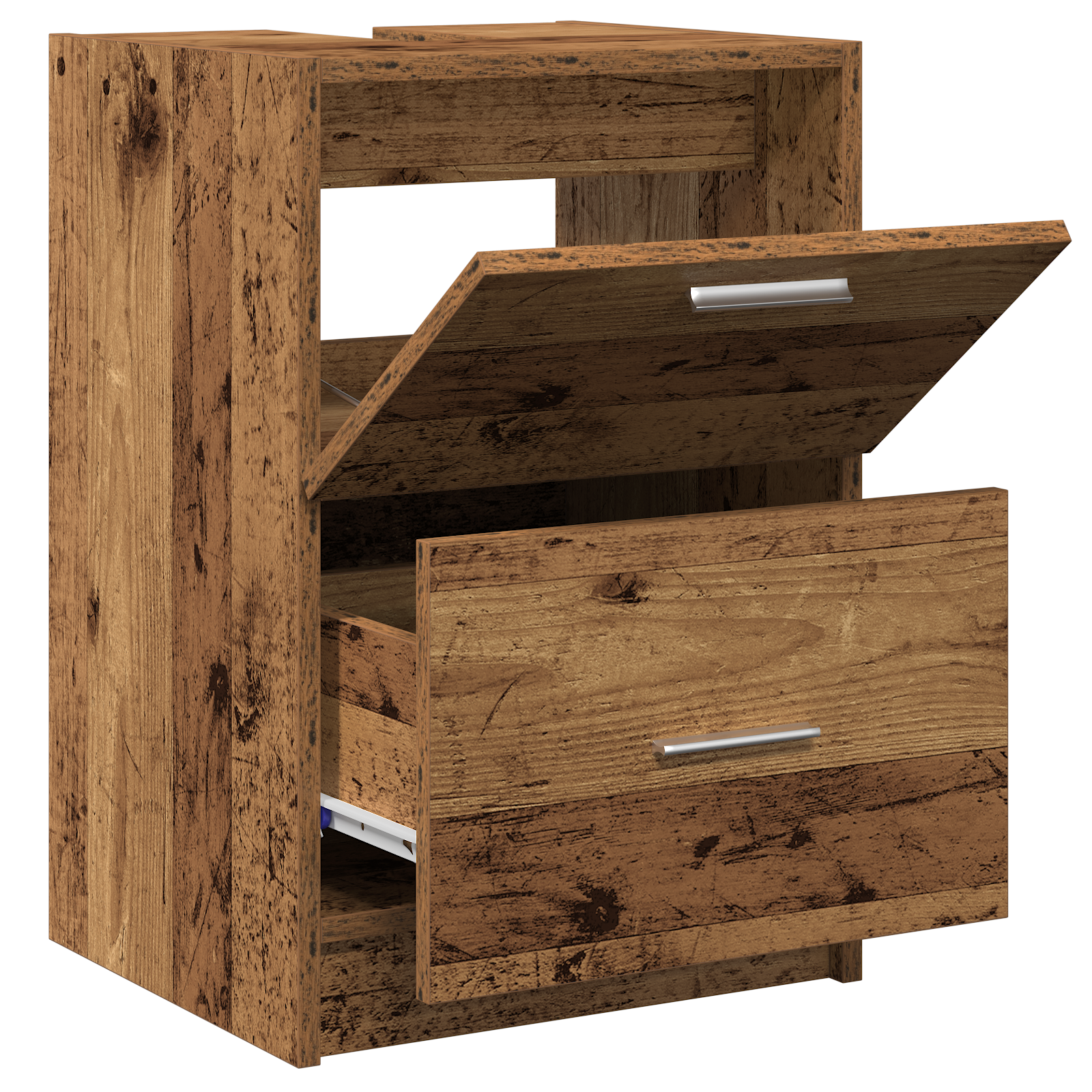 Sink Cabinet Old Wood 40x37x59 cm Engineered Wood - Image 5