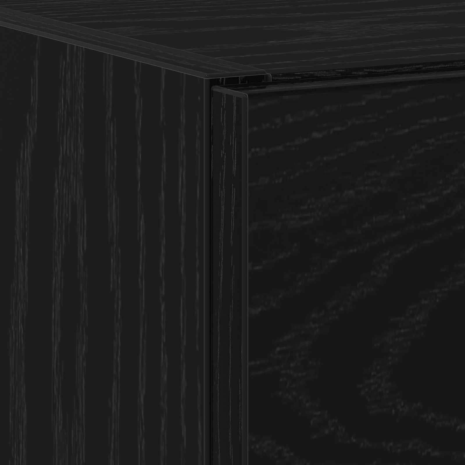 Sink Cabinet Black Oak 40x37x59 cm Engineered Wood - Image 10