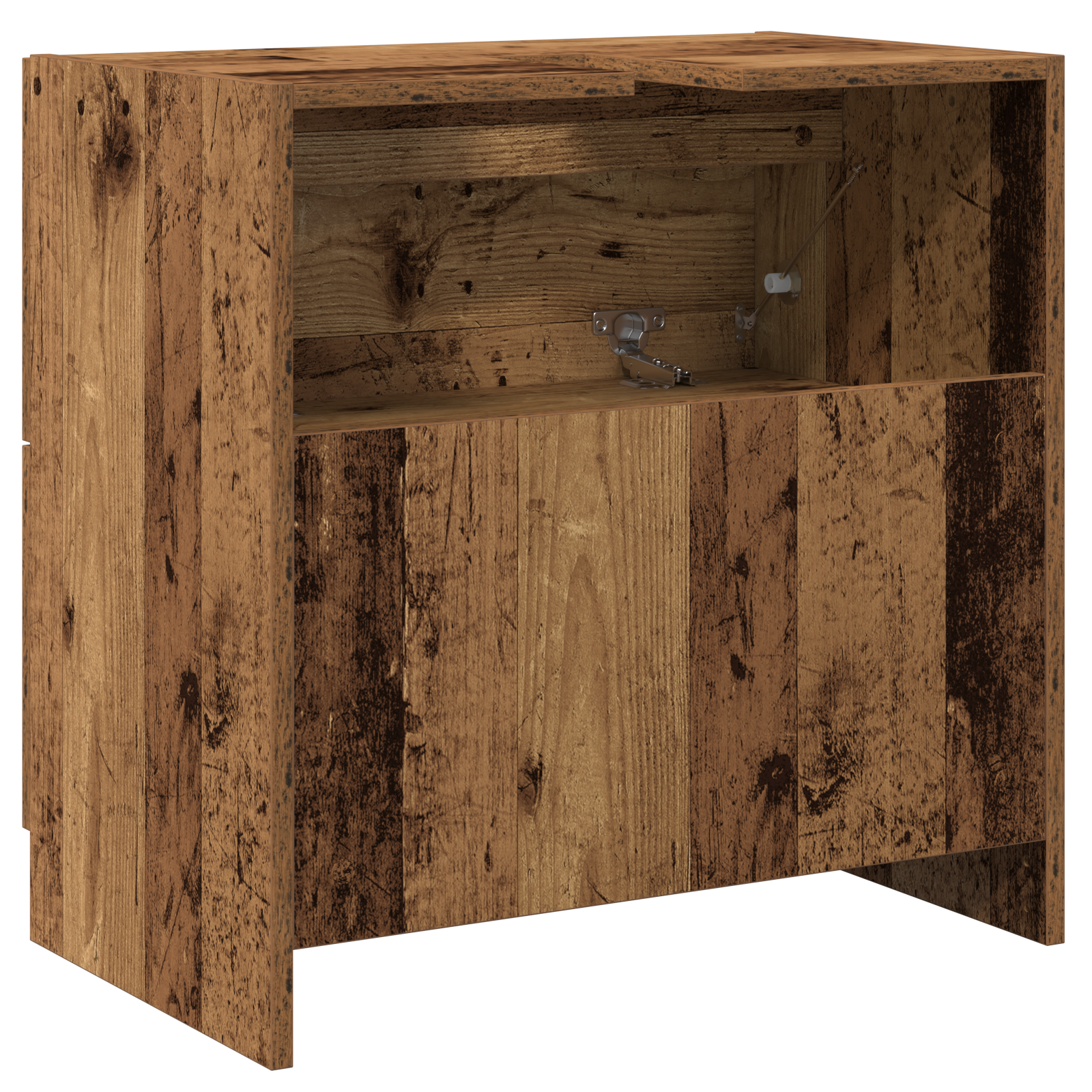 Sink Cabinet Old Wood 59x37x59 cm Engineered Wood - Image 8