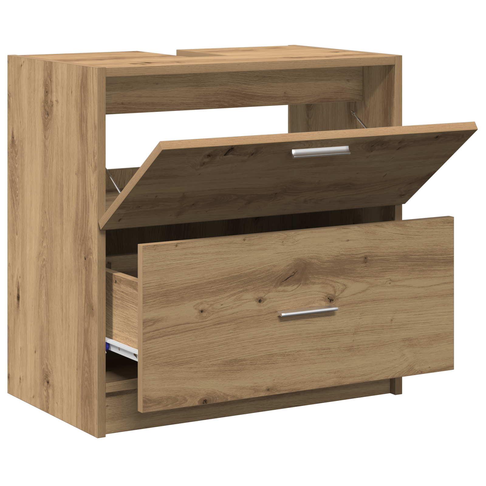Sink Cabinet Artisan Oak 59x37x59 cm Engineered Wood - Image 5