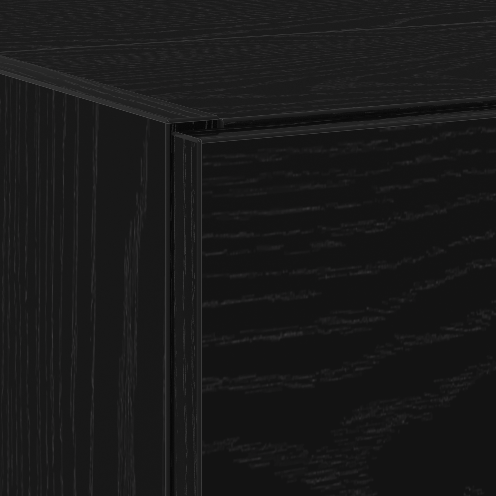 Sink Cabinet Black Oak 59x37x59 cm Engineered Wood - Image 10