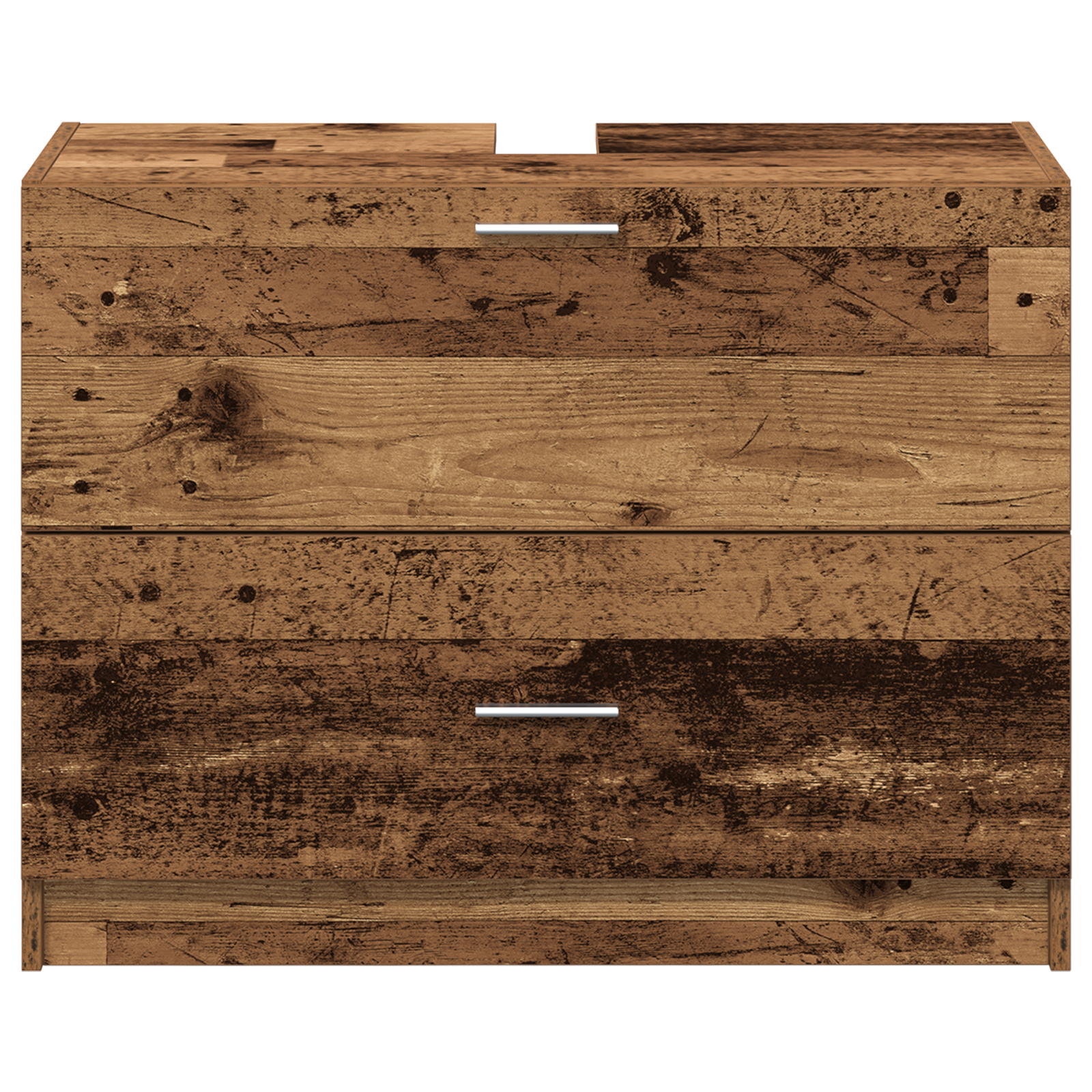Sink Cabinet Old Wood 78x37x59 cm Engineered Wood - Image 6