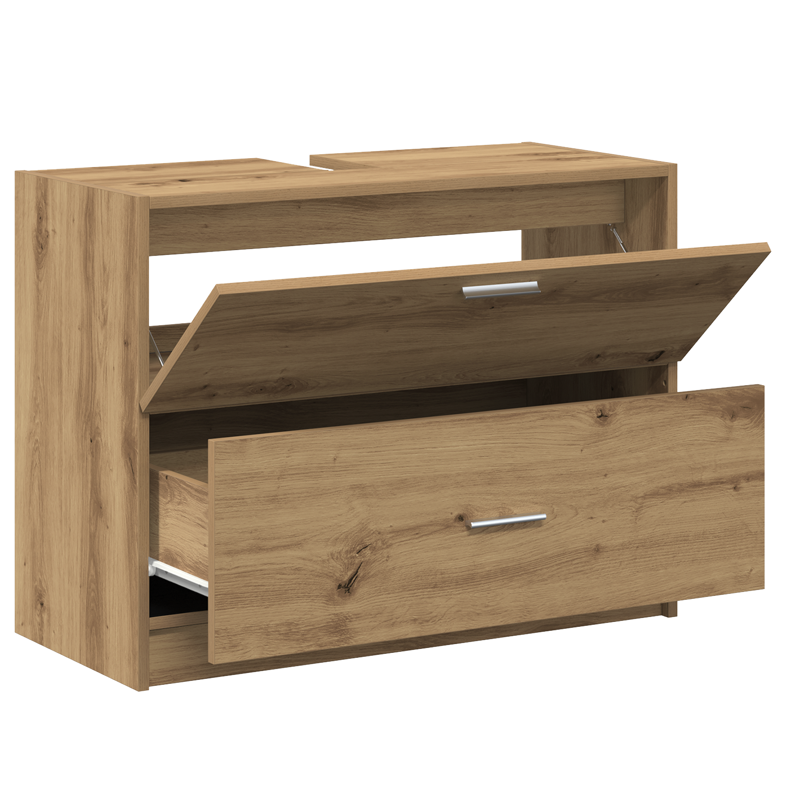 Sink Cabinet Artisan Oak 78x37x59 cm Engineered Wood - Image 5
