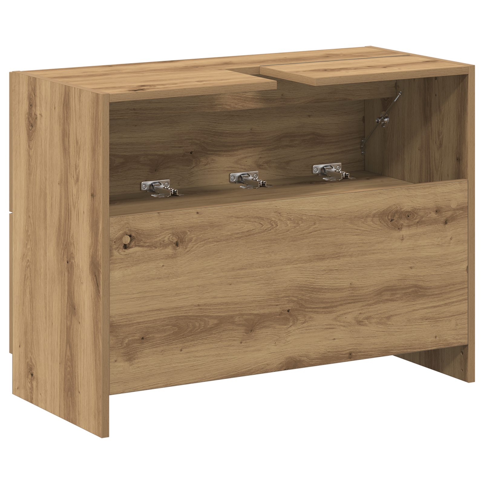 Sink Cabinet Artisan Oak 78x37x59 cm Engineered Wood - Image 8