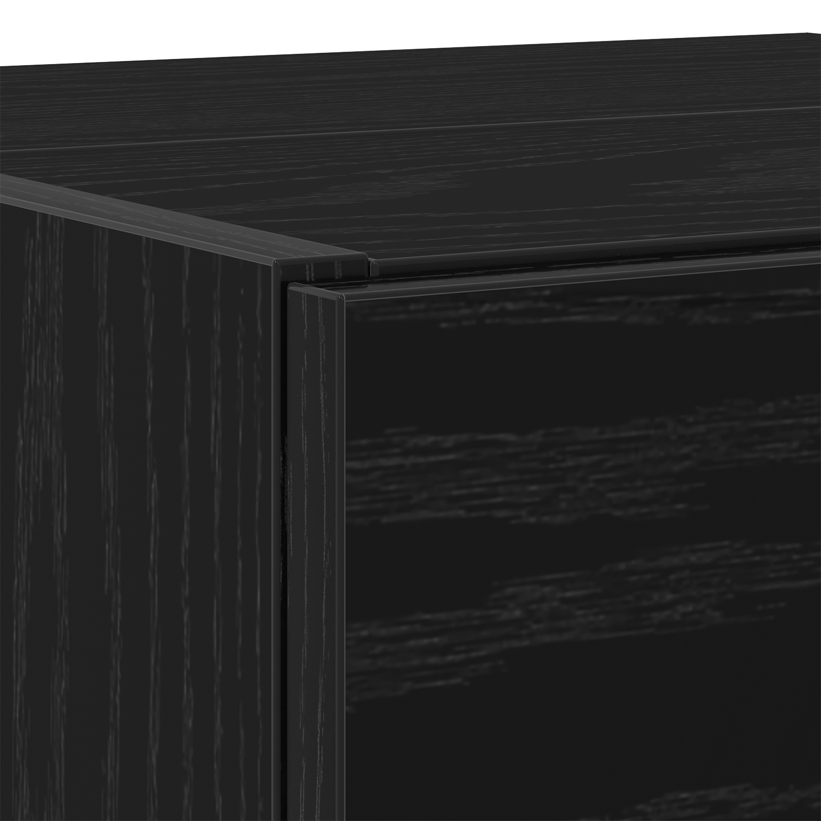 Sink Cabinet Black Oak 78x37x59 cm Engineered Wood - Image 10