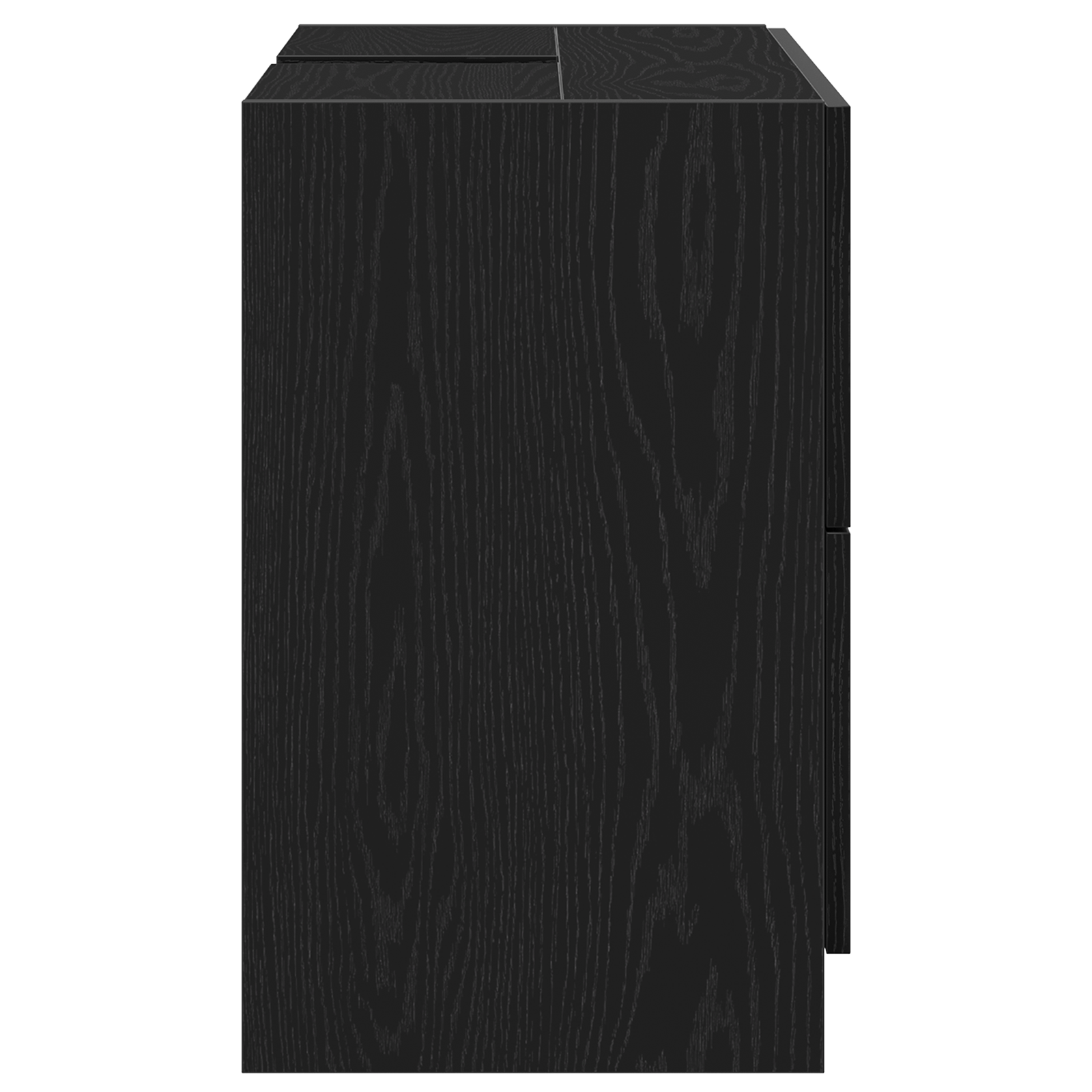 Sink Cabinet Black Oak 78x37x59 cm Engineered Wood - Image 7