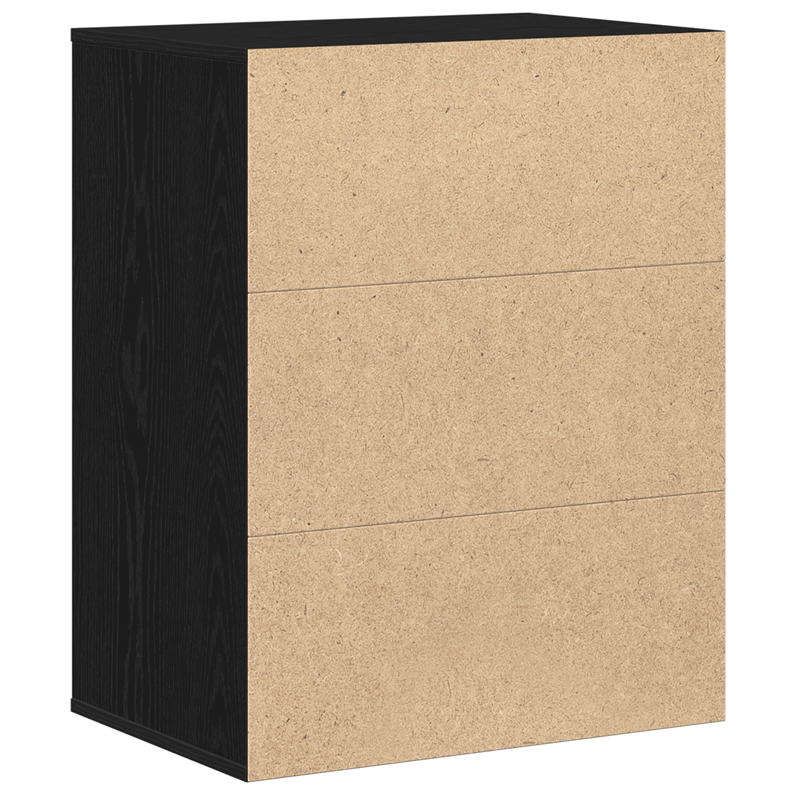 Komoda Juoda Ąžuolo 60x41x76 cm Išdirbta Mediena - Image 6